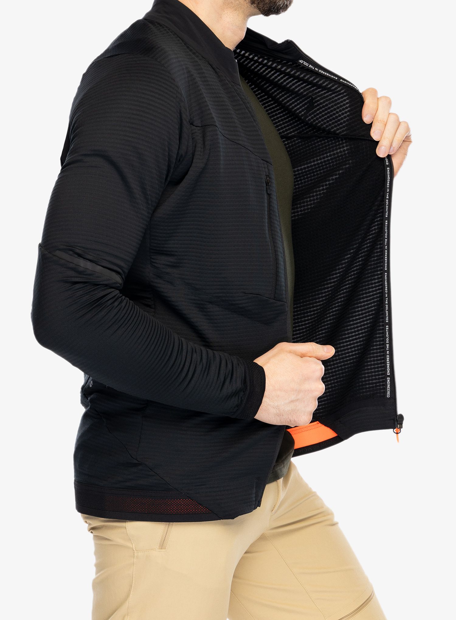 Dukserica na otkopčavanje Salewa Pedroc PL 2 Jacket - black out