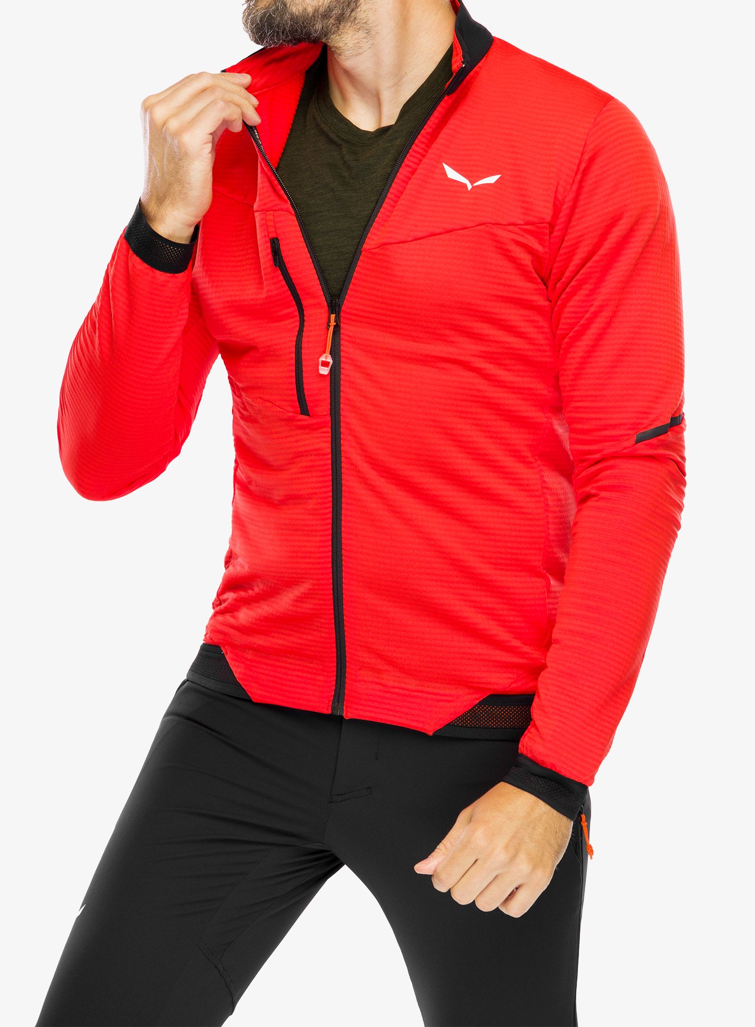 Dukserica od flisa Salewa Pedroc PL 2 Jacket - flame