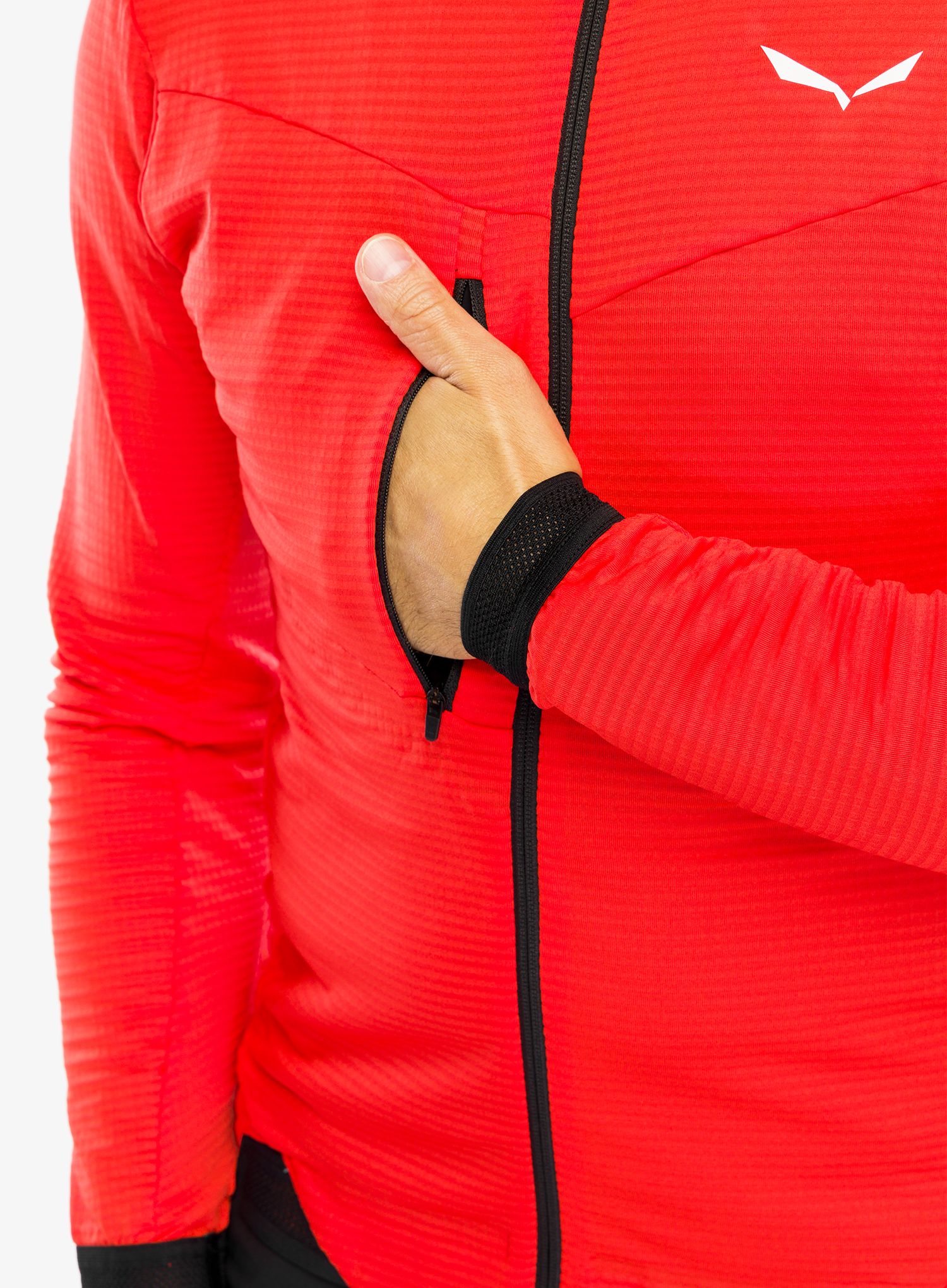 Dukserica od flisa Salewa Pedroc PL 2 Jacket - flame