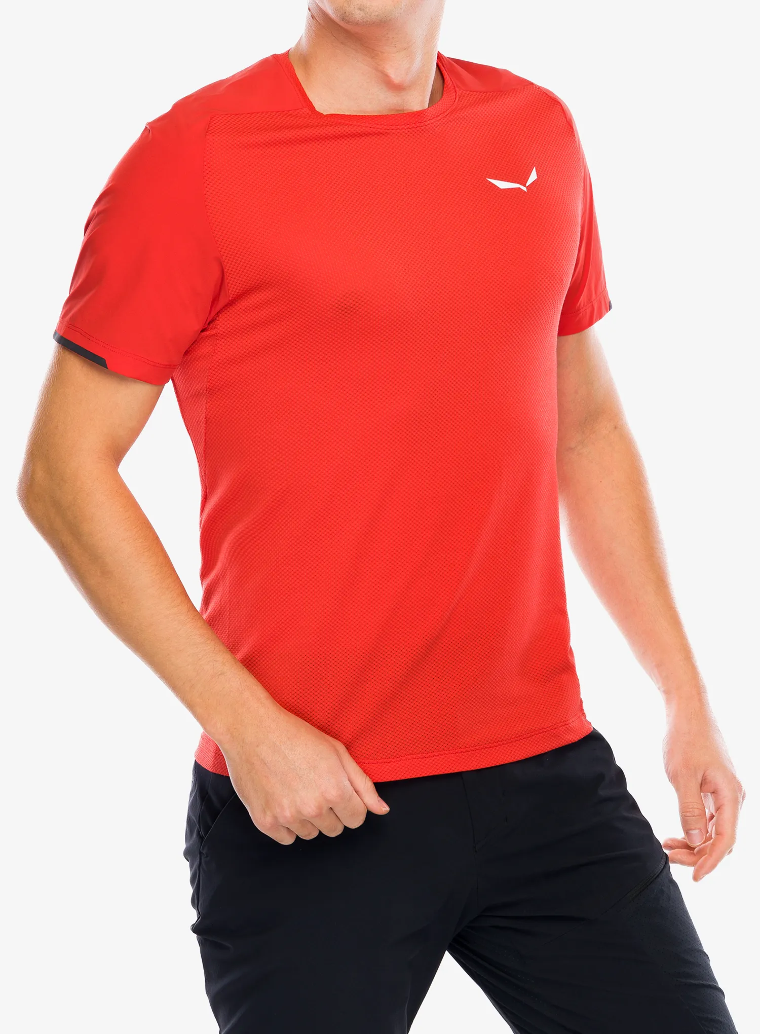 Brzosušeća majica Salewa Pedroc PTC Delta T-Shirt - flame