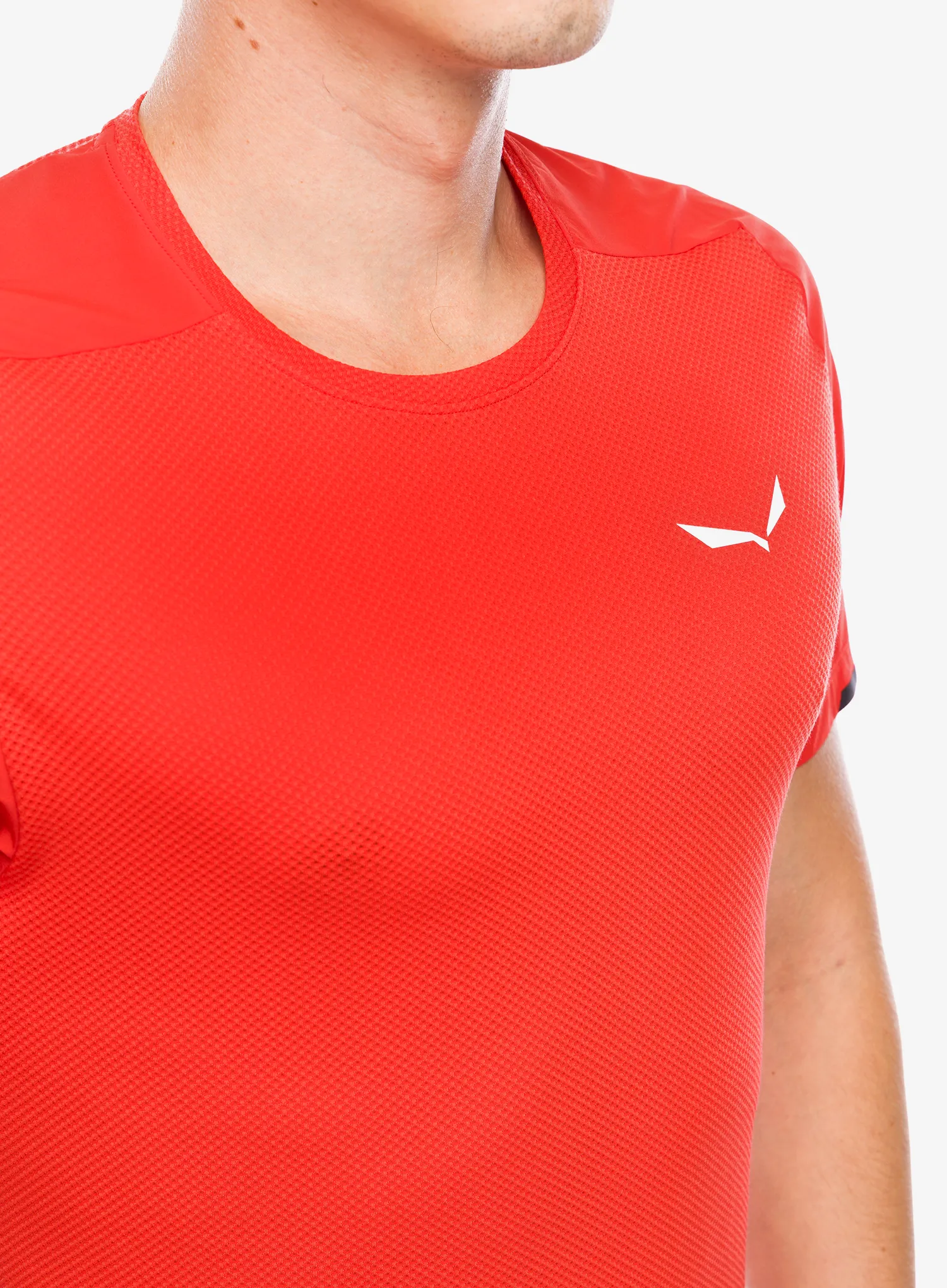 Brzosušeća majica Salewa Pedroc PTC Delta T-Shirt - flame