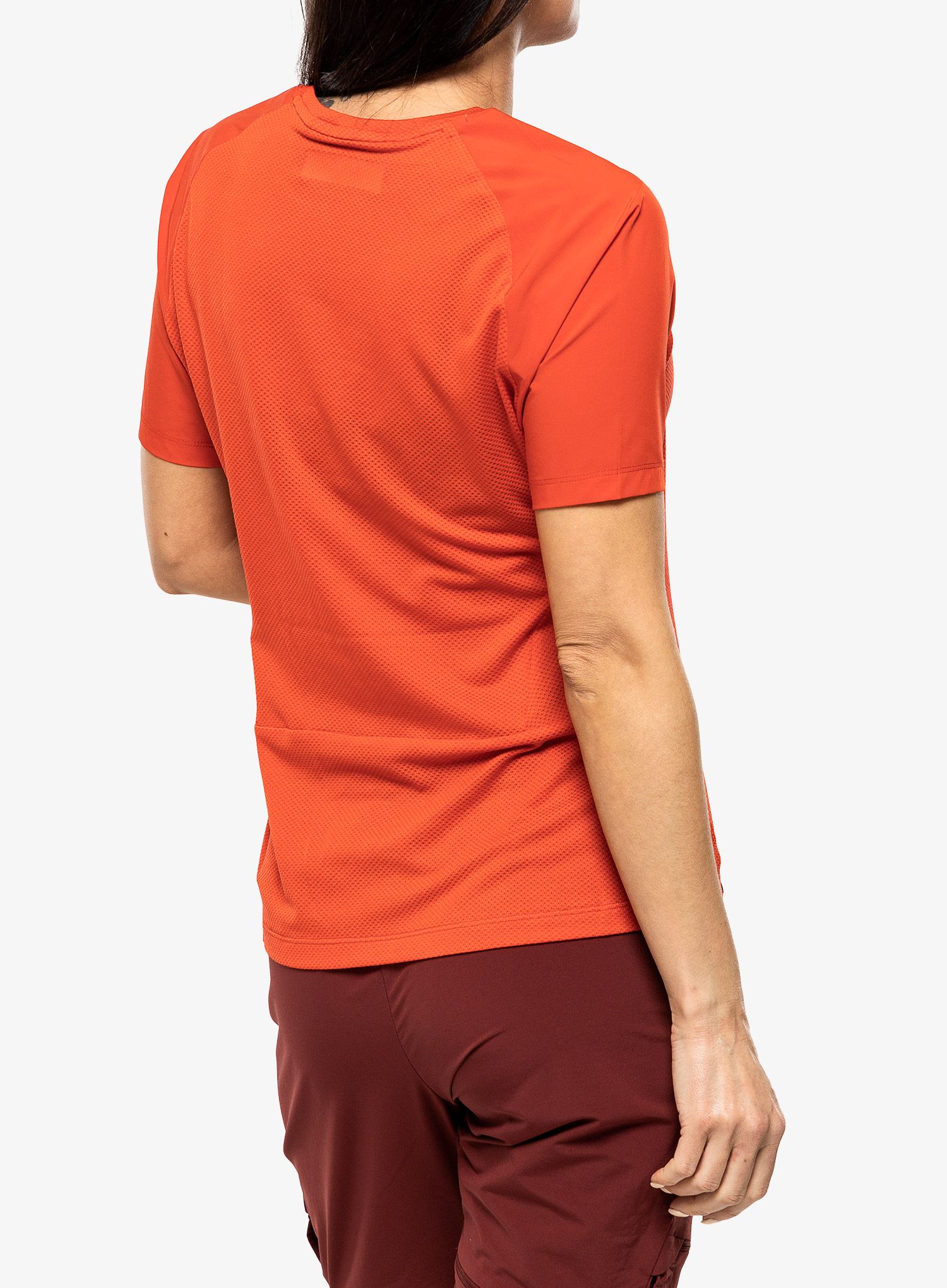 Ženska majica Salewa Pedroc PTC Delta T-Shirt - flame