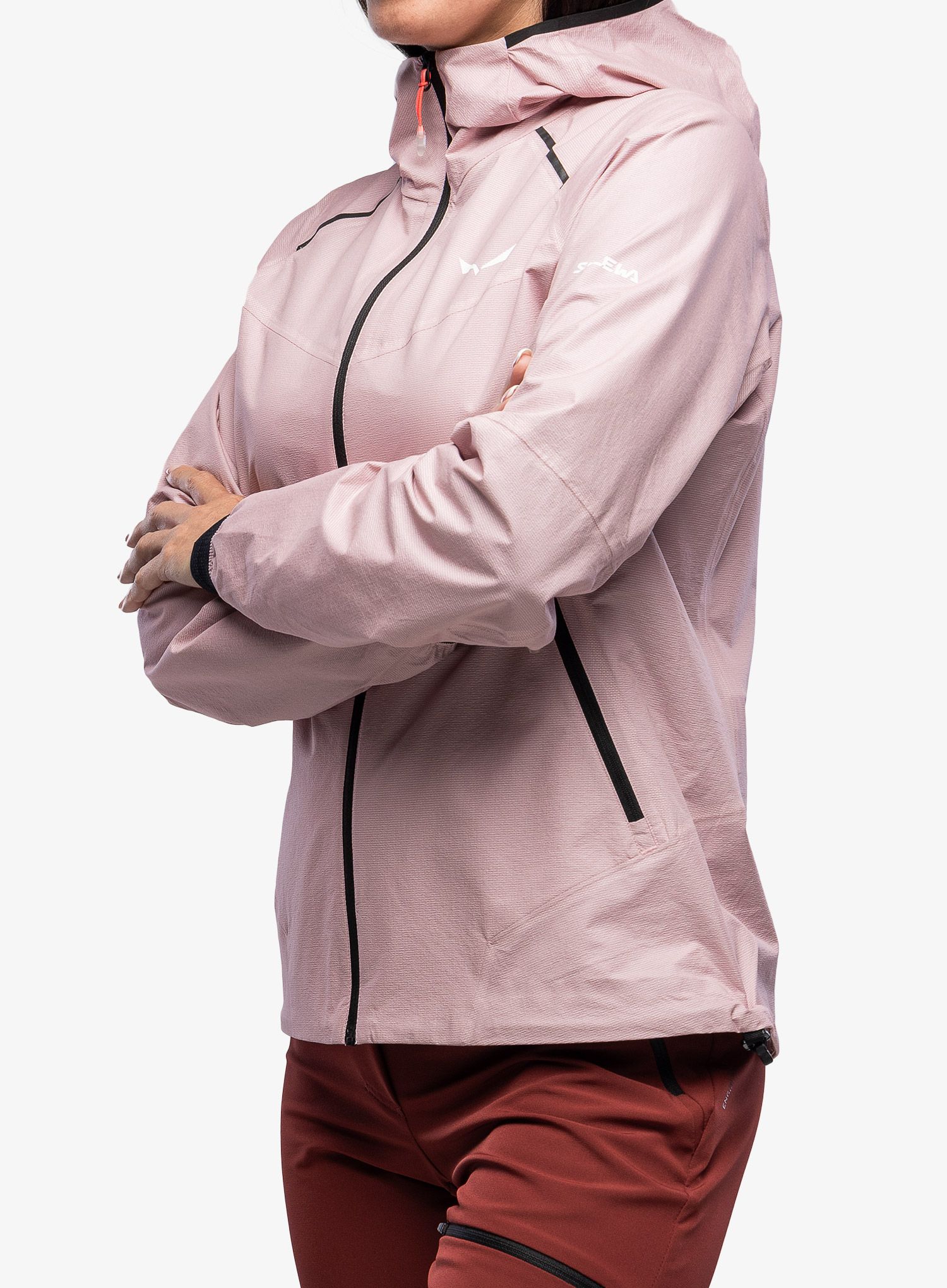 Ženska jakna Salewa Pedroc PTX 2,5L Light Jacket - zephyr