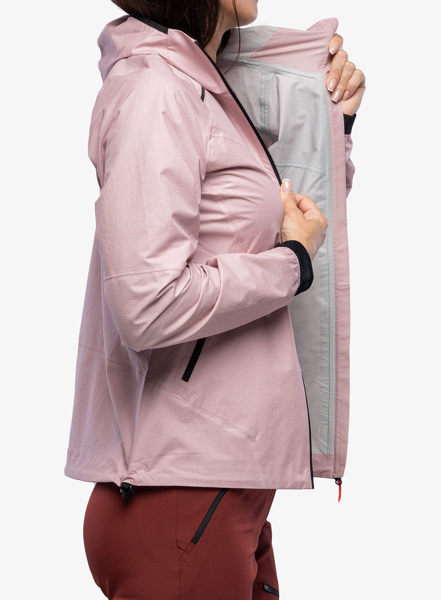 Ženska jakna Salewa Pedroc PTX 2,5L Light Jacket - zephyr
