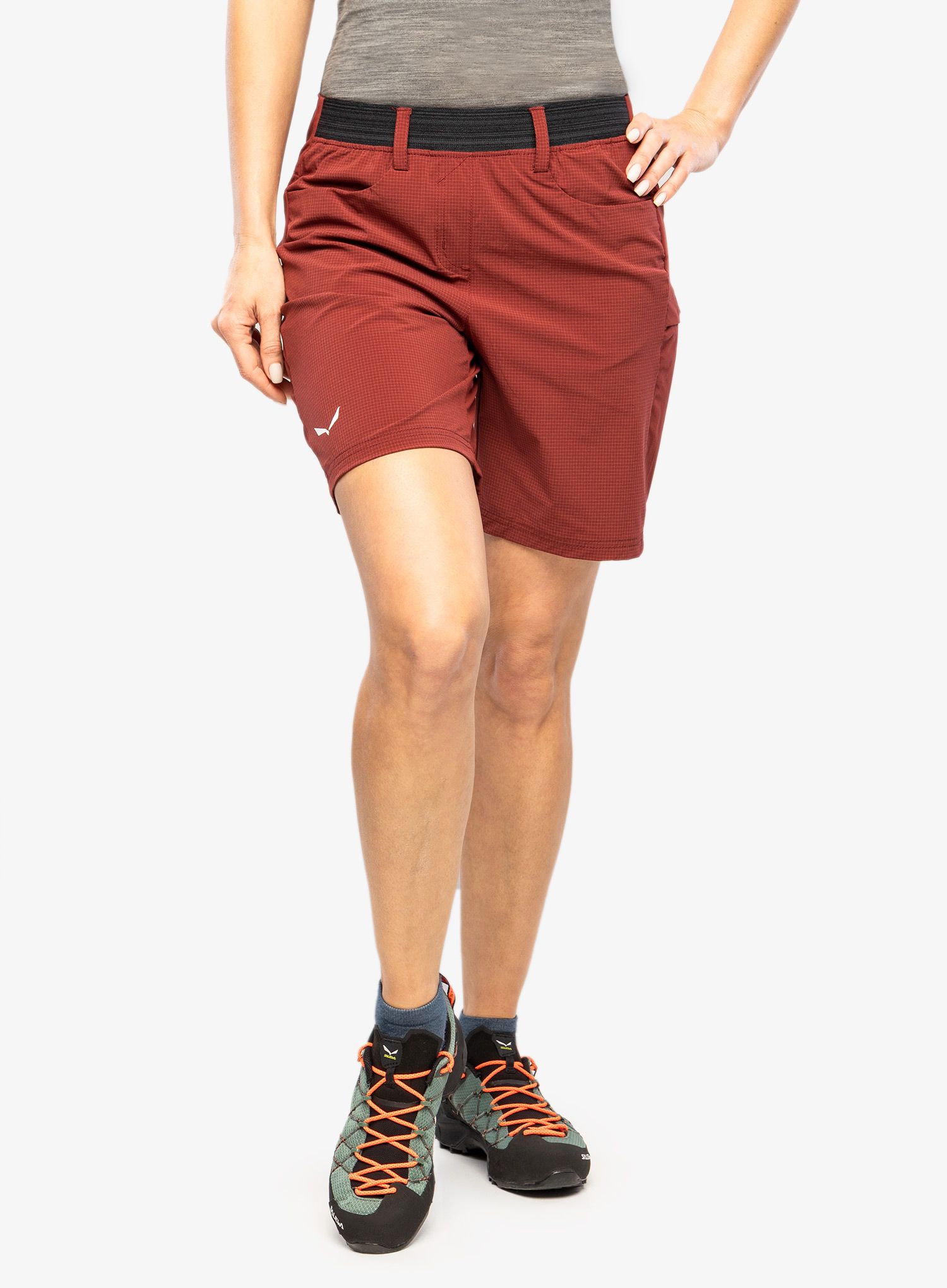 Ženske kratke hlače Salewa Puez 3 DST Shorts - syrah