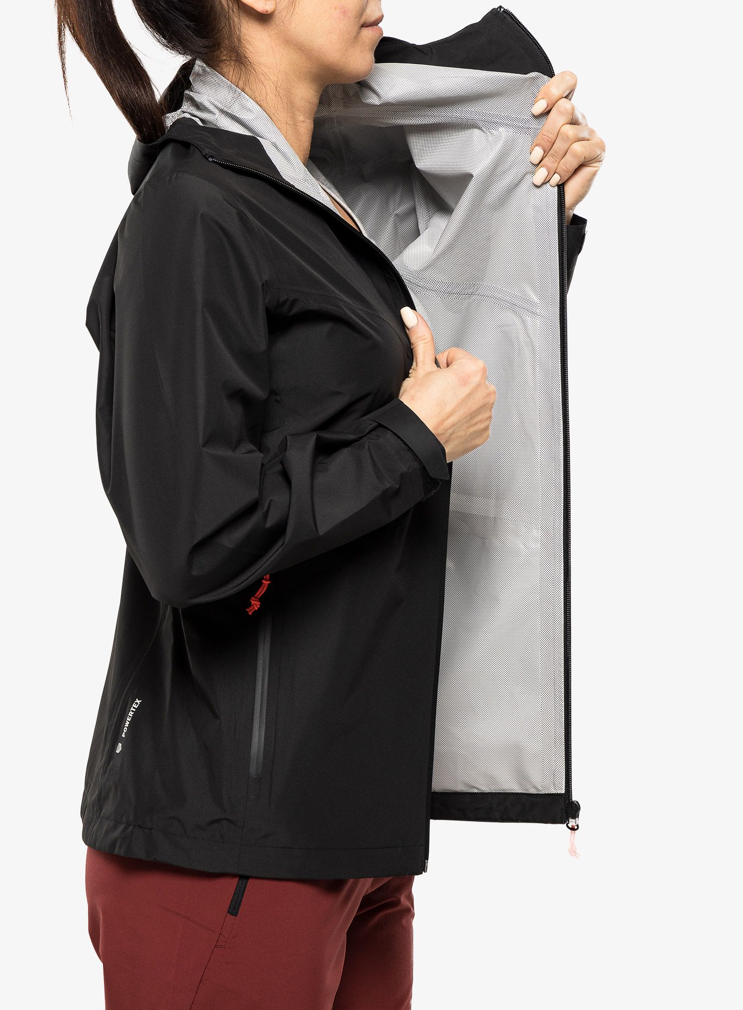Ženska jakna Salewa Puez Aqua 4 PTX 2.5L Jacket - black out