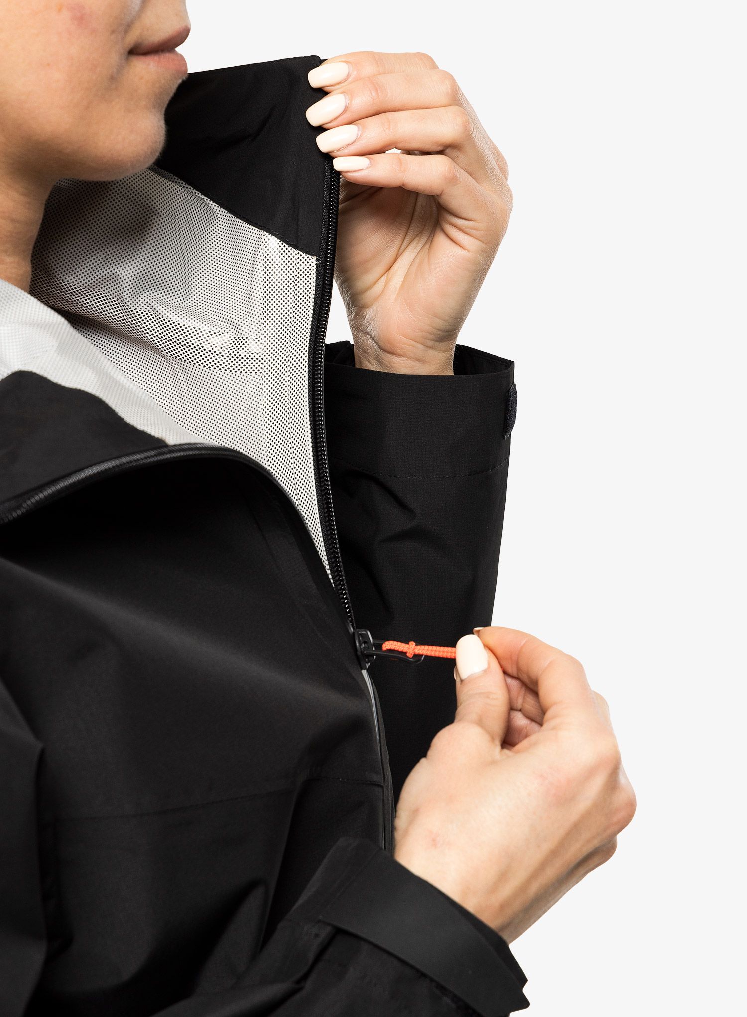 Ženska jakna Salewa Puez Aqua 4 PTX 2.5L Jacket - black out