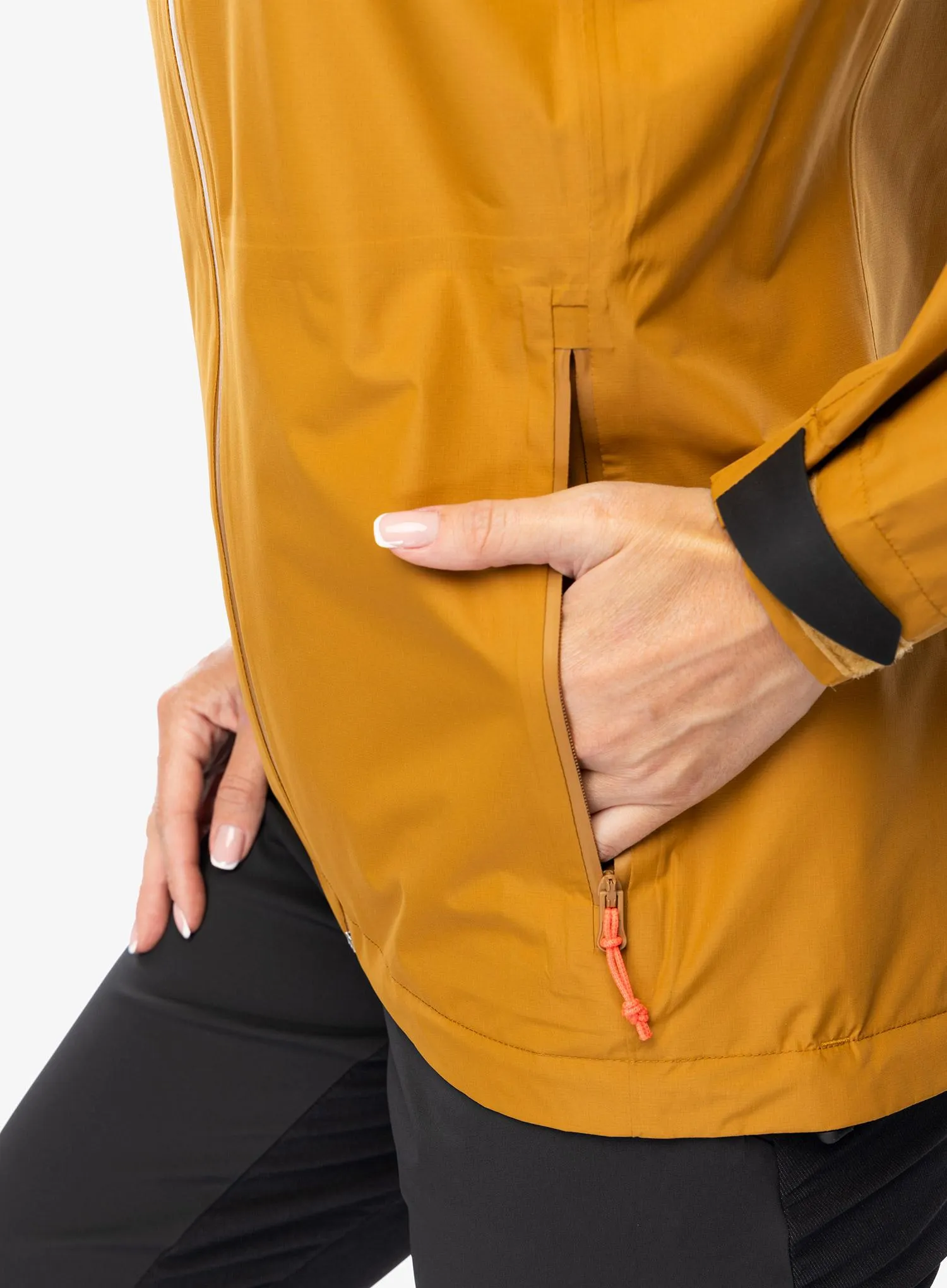 Ženska jakna s membranom Salewa Puez Aqua 4 PTX 2.5L Jacket - golden brown