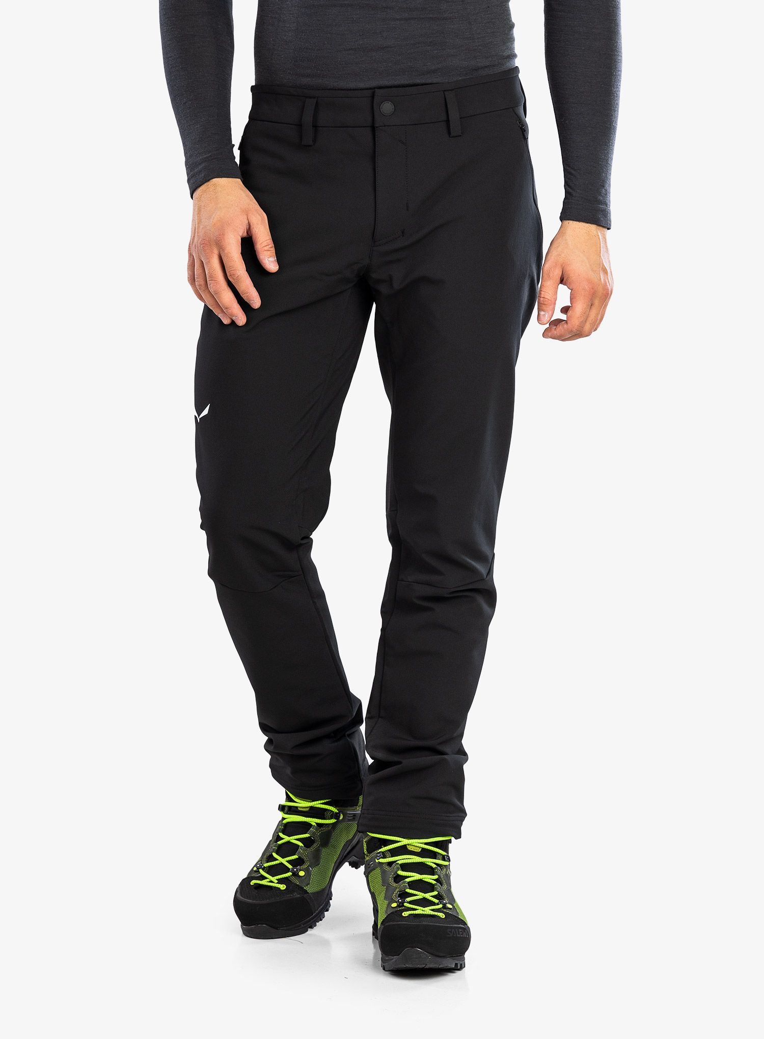Trekking hlače Salewa Puez Dolomitic 2 DST Reg Pant - black out