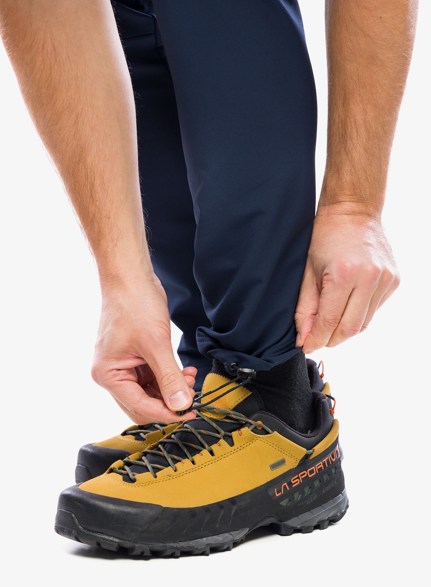 Softshell hlače Salewa Puez Dolomitic 2 DST Reg Pant - navy blazer