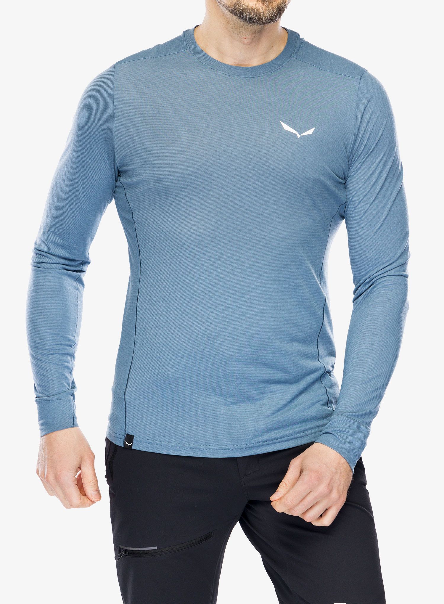 Termoaktivna dukserica Salewa Puez Dry Tee - java blue