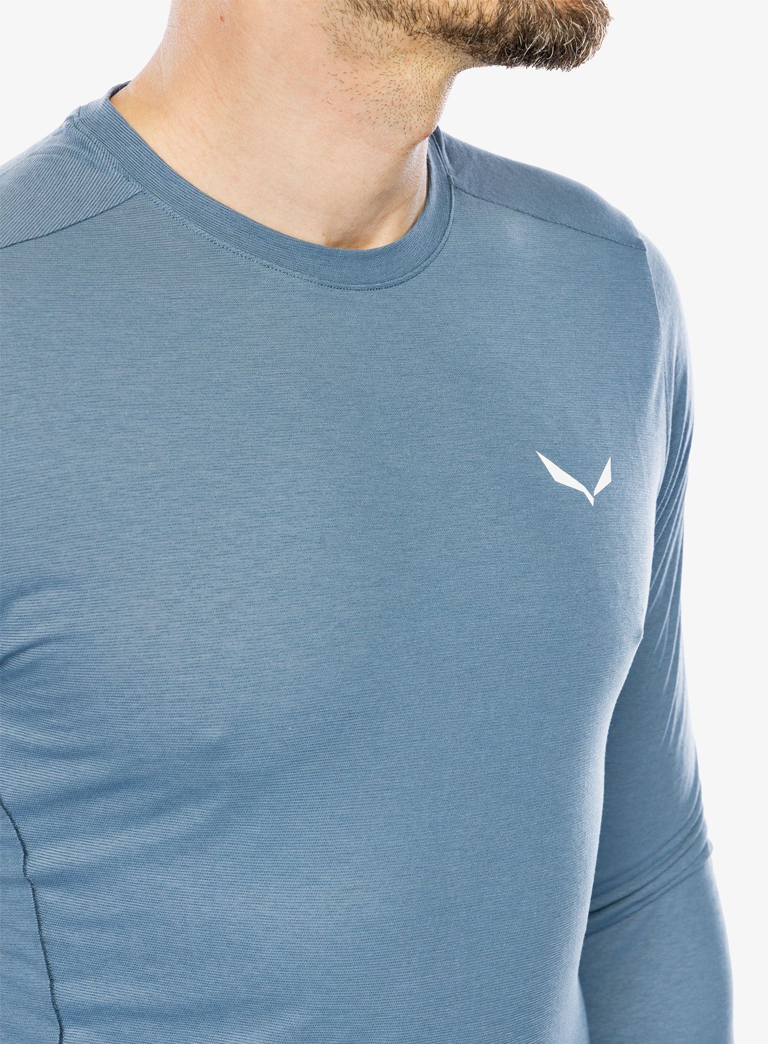 Termoaktivna dukserica Salewa Puez Dry Tee - java blue