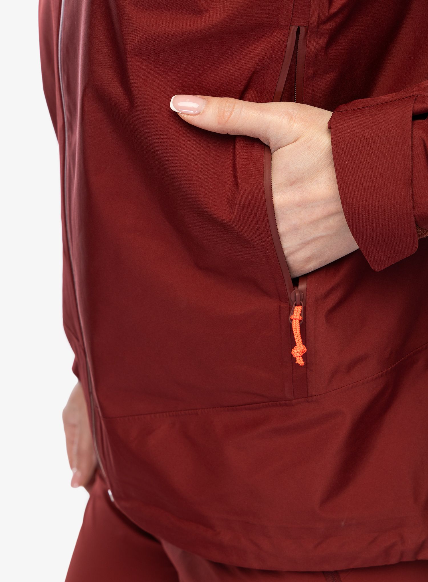 Ženska jakna s membranom Salewa Puez GTX Paclite Jacket - syrah