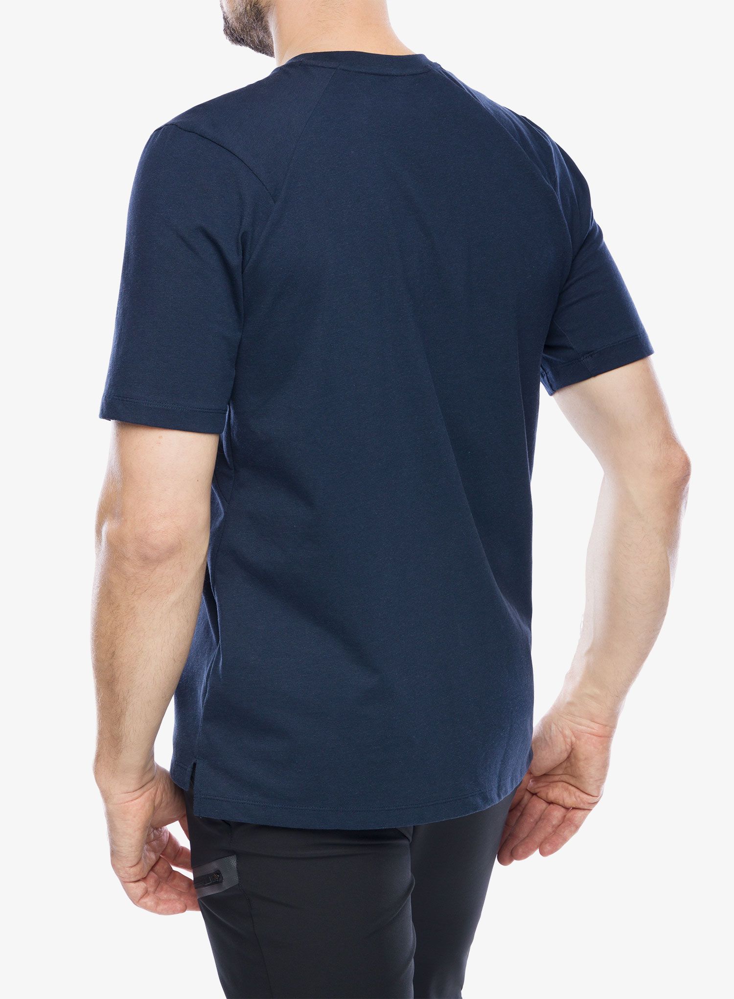 Pamučna majica Salewa Puez Hemp T-Shirt - navy blazer