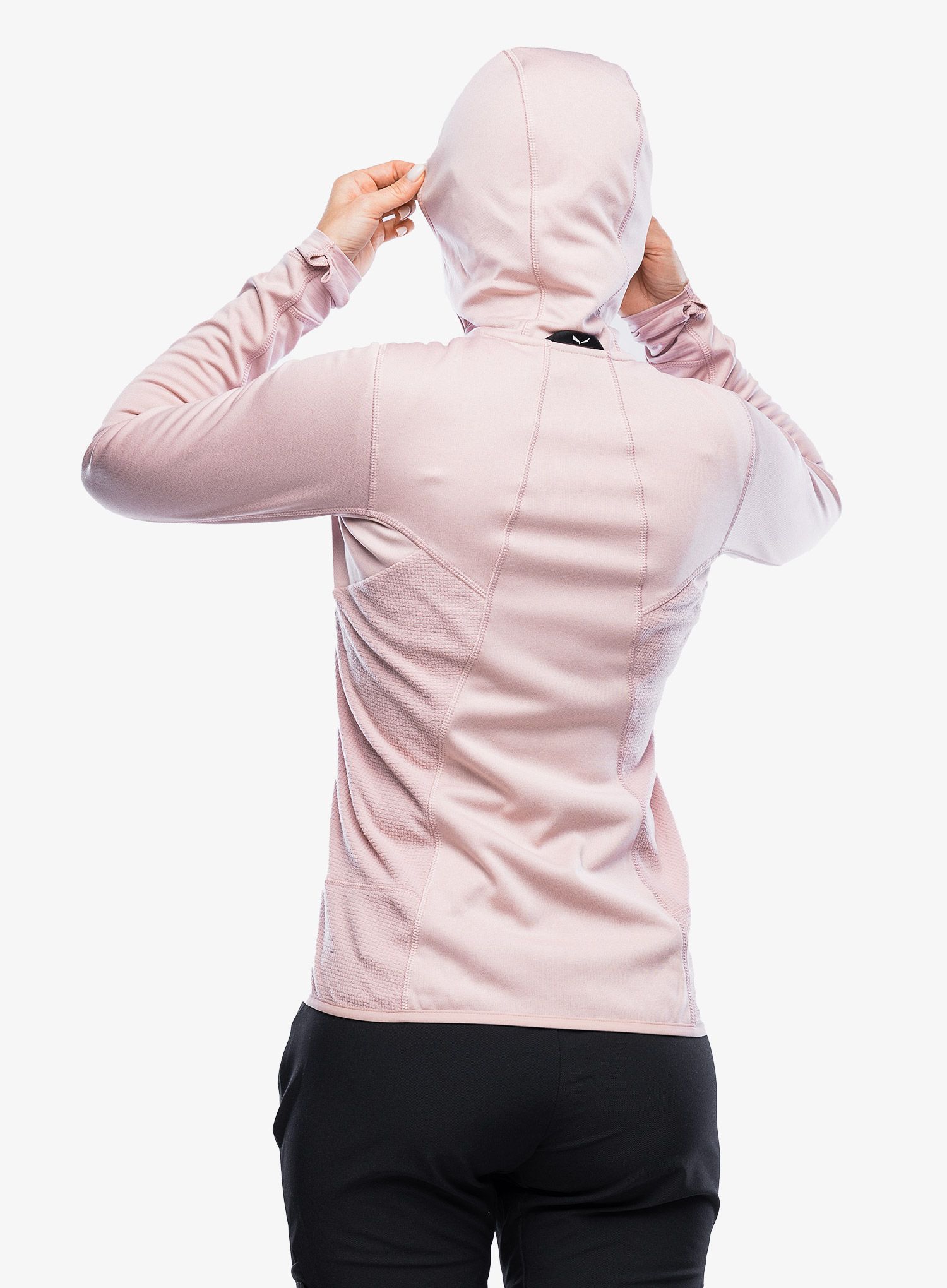 Ženska dukserica Salewa Puez Hybrid PL HD Jacket - zephyr
