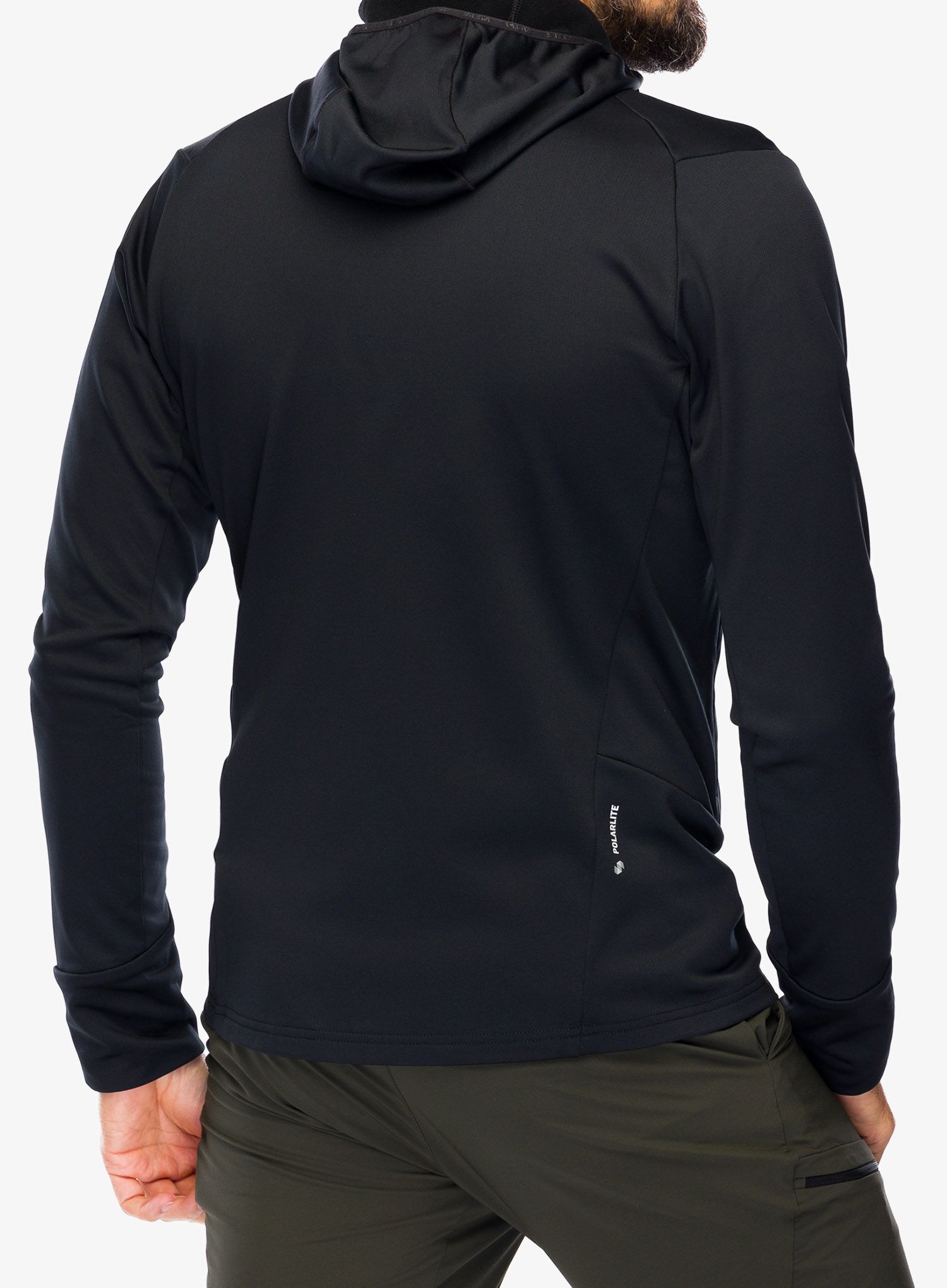 Jakna od flisa Salewa Puez PL HD Jacket - black out