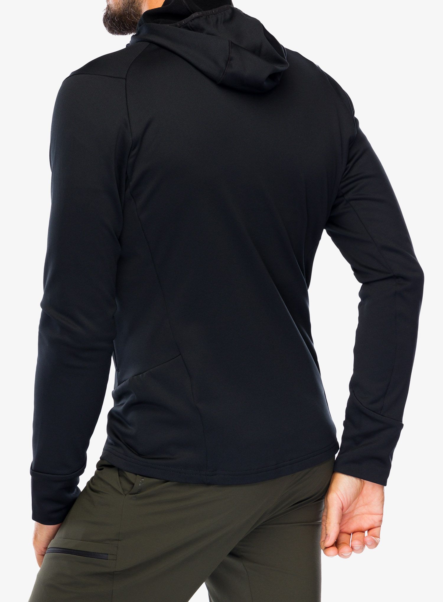 Jakna od flisa Salewa Puez PL HD Jacket - black out