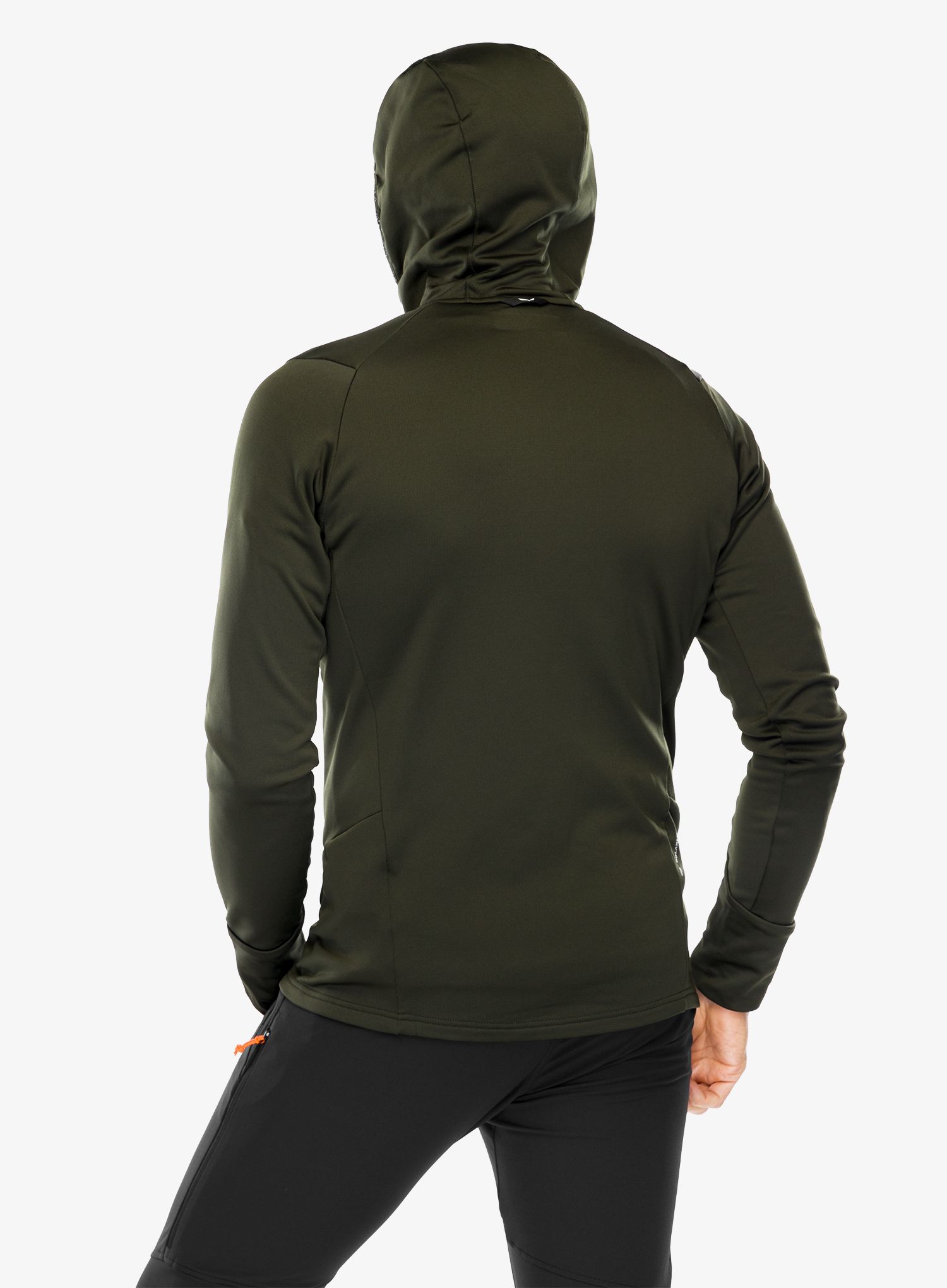 Jakna od flisa Salewa Puez PL HD Jacket - dark olive
