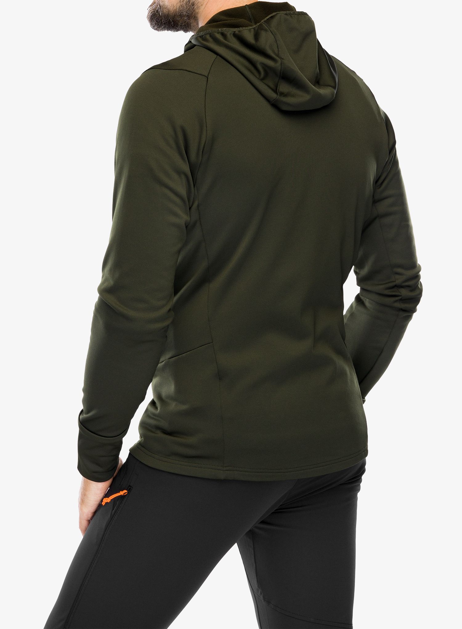 Jakna od flisa Salewa Puez PL HD Jacket - dark olive
