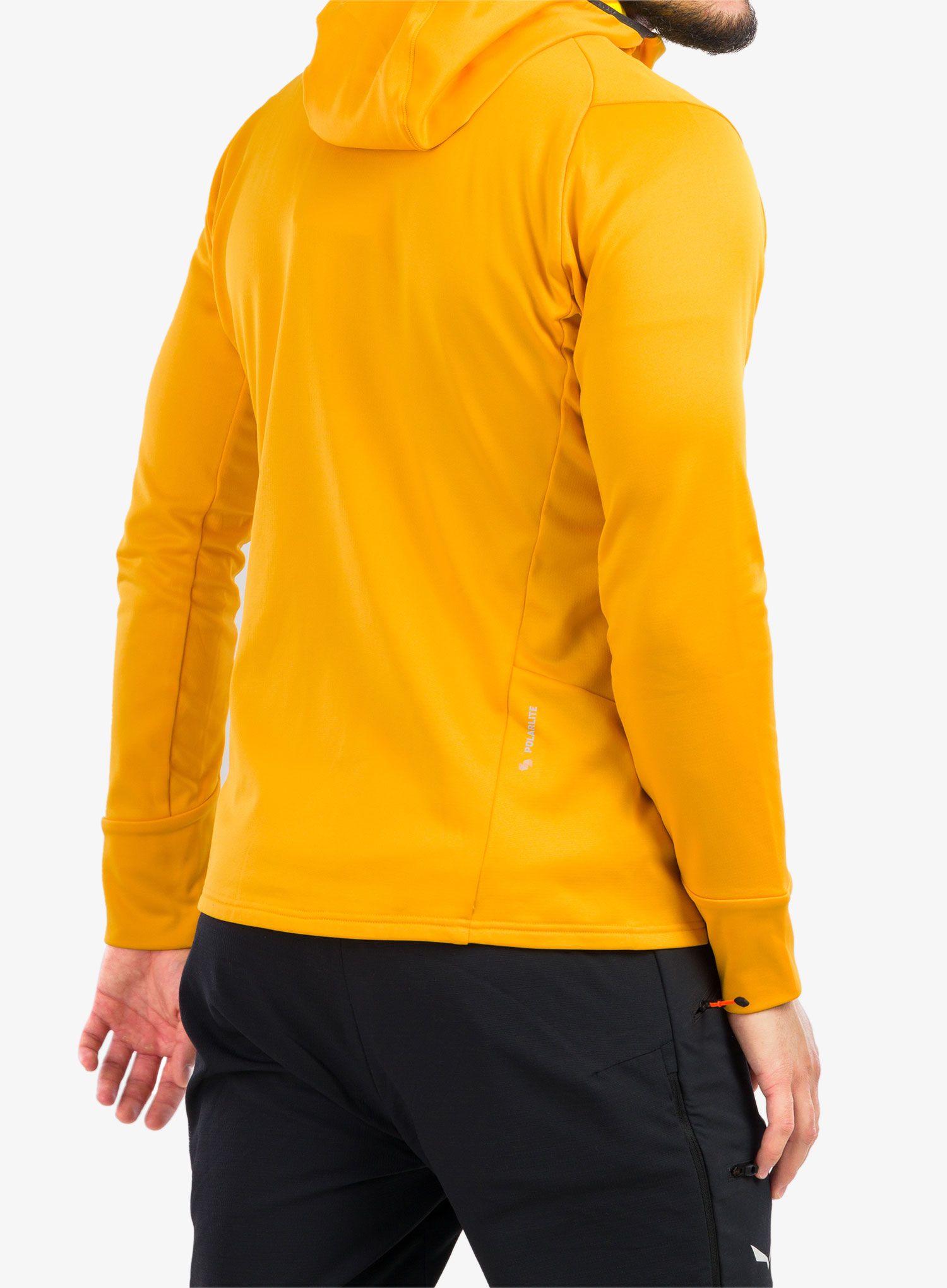 Jakna od flisa Salewa Puez PL HD Jacket - gold/black out