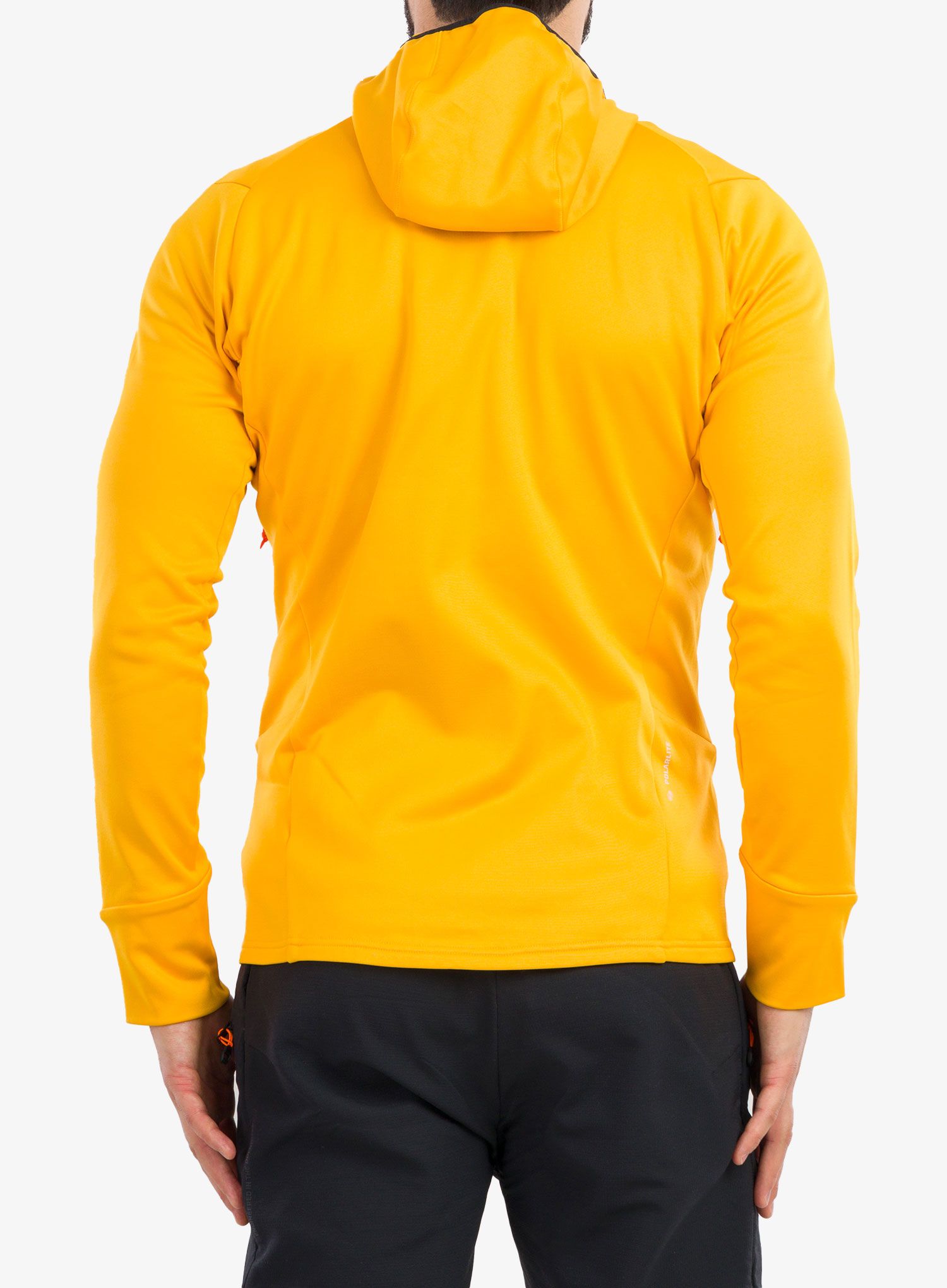 Jakna od flisa Salewa Puez PL HD Jacket - gold/black out