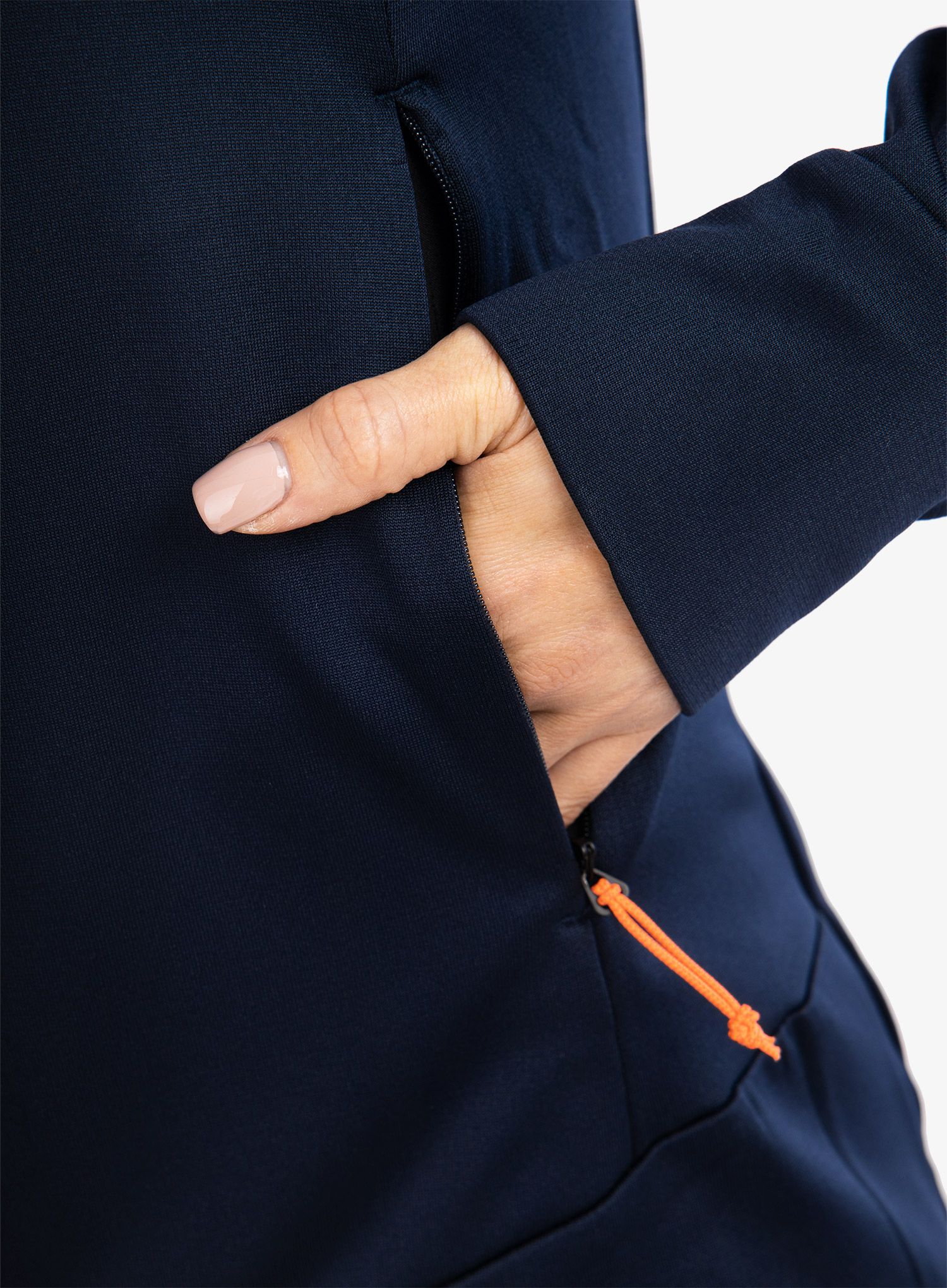 Ženska jakna od flisa Salewa Puez PL HD Jacket - navy blazer
