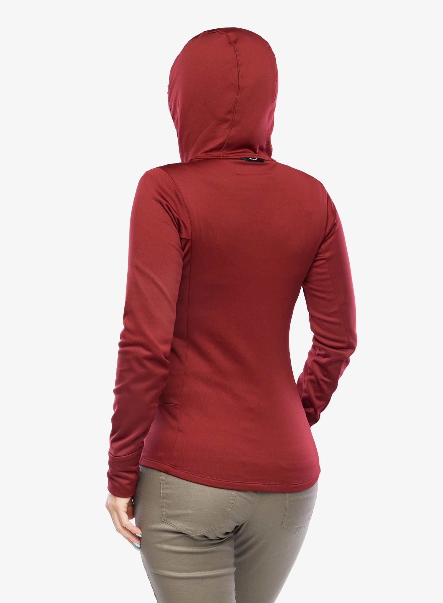 Ženska jakna od flisa Salewa Puez PL HD Jacket - syrah
