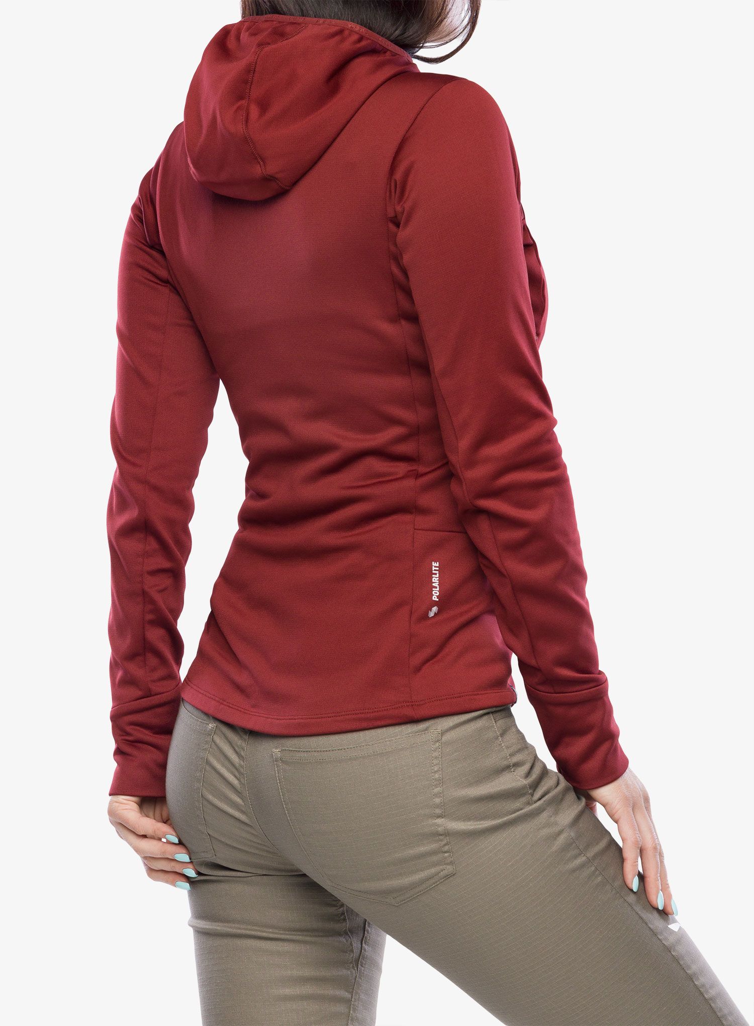Ženska jakna od flisa Salewa Puez PL HD Jacket - syrah
