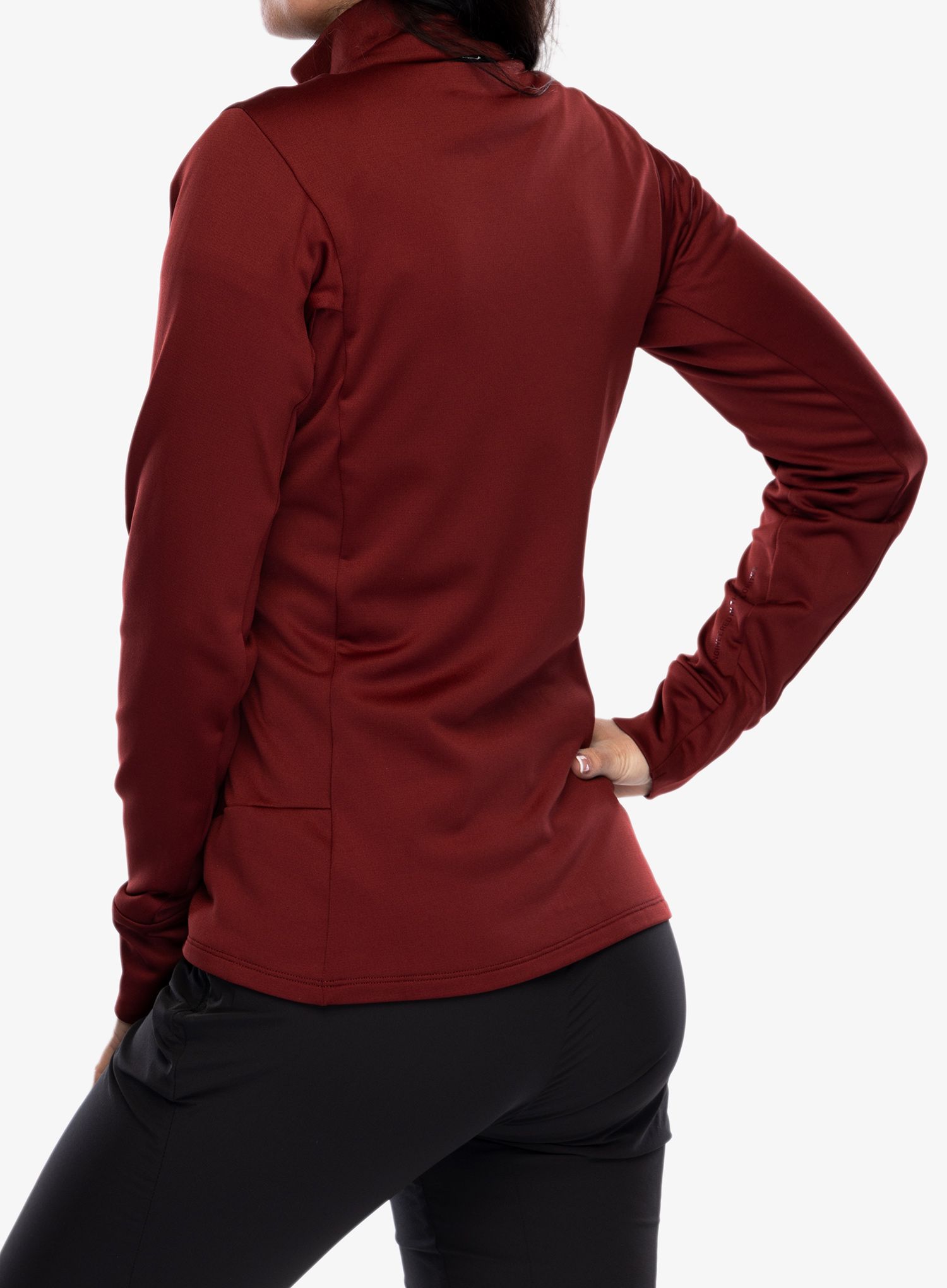 Ženska jakna od flisa Salewa Puez PL Jacket - syrah