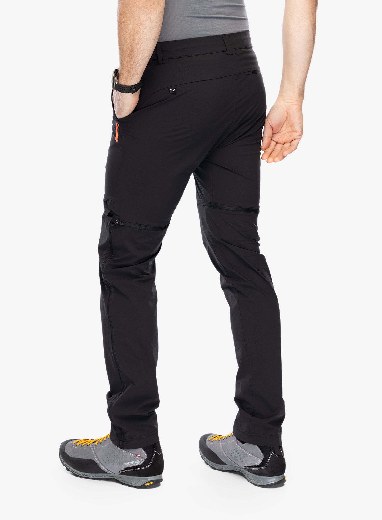 Planinarske hlače Salewa Puez Talveno DST 2/1 Pant - black out