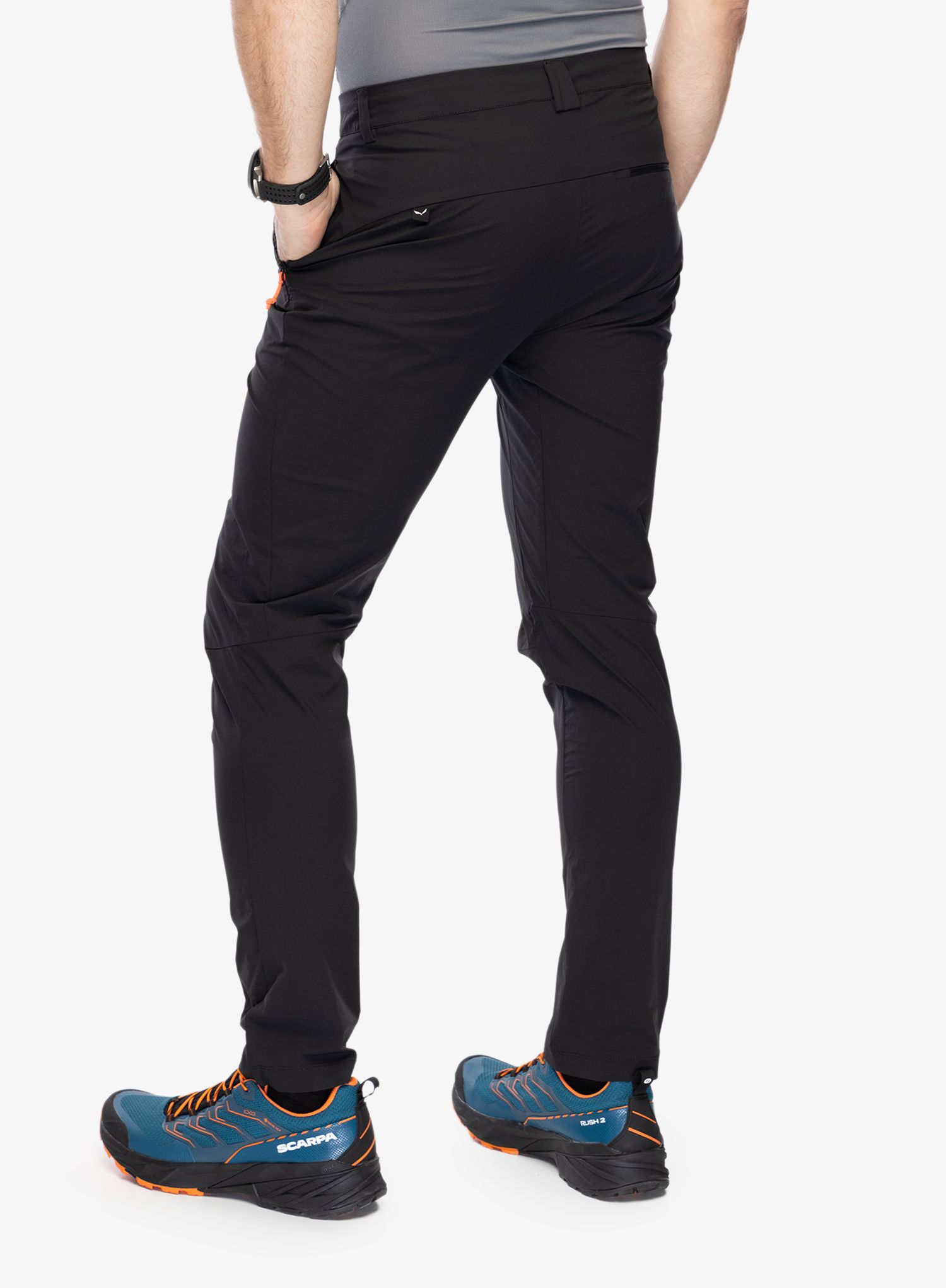 Planinarske hlače Salewa Puez Talveno DST Pant - black out