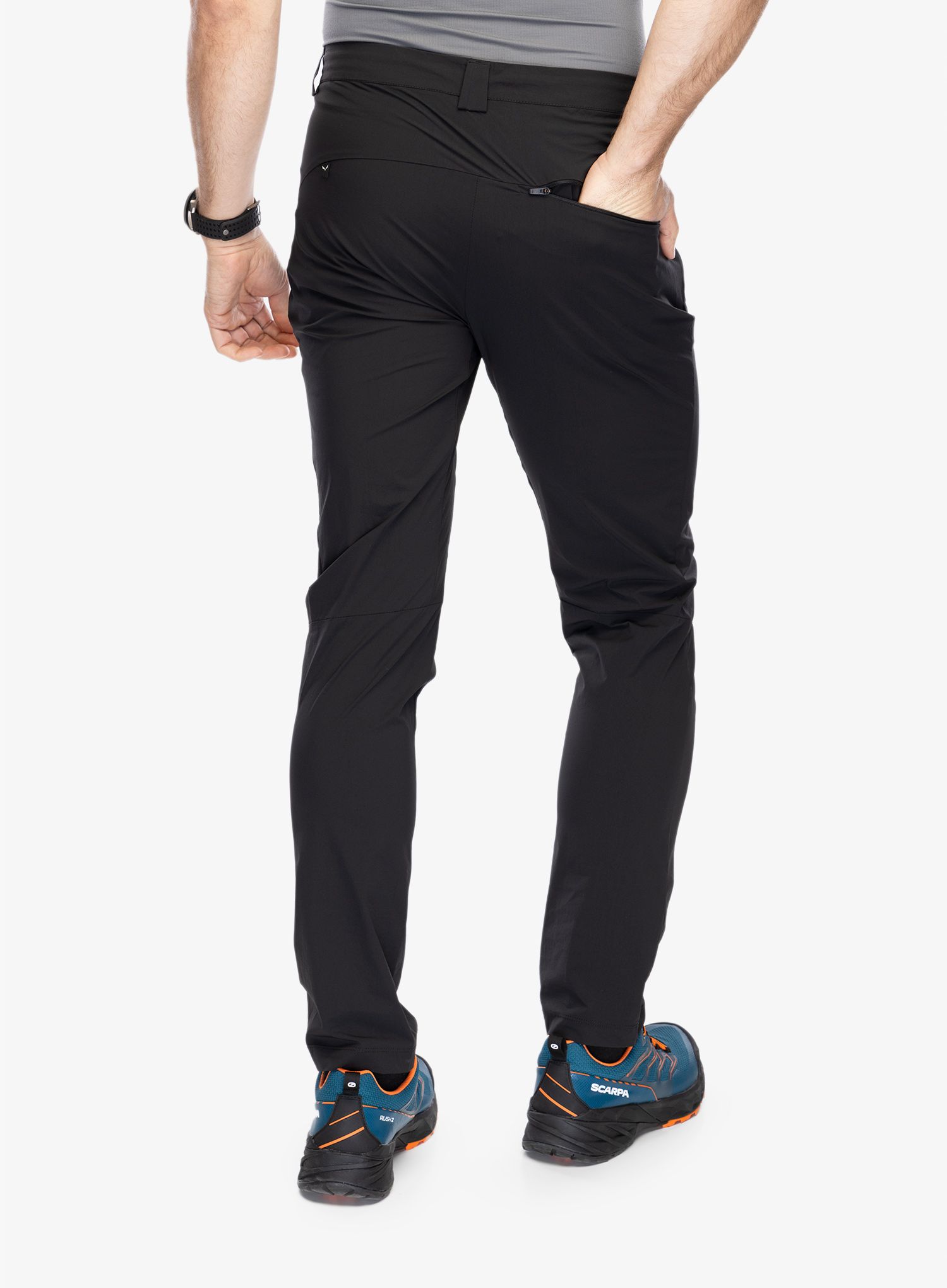 Planinarske hlače Salewa Puez Talveno DST Pant - black out