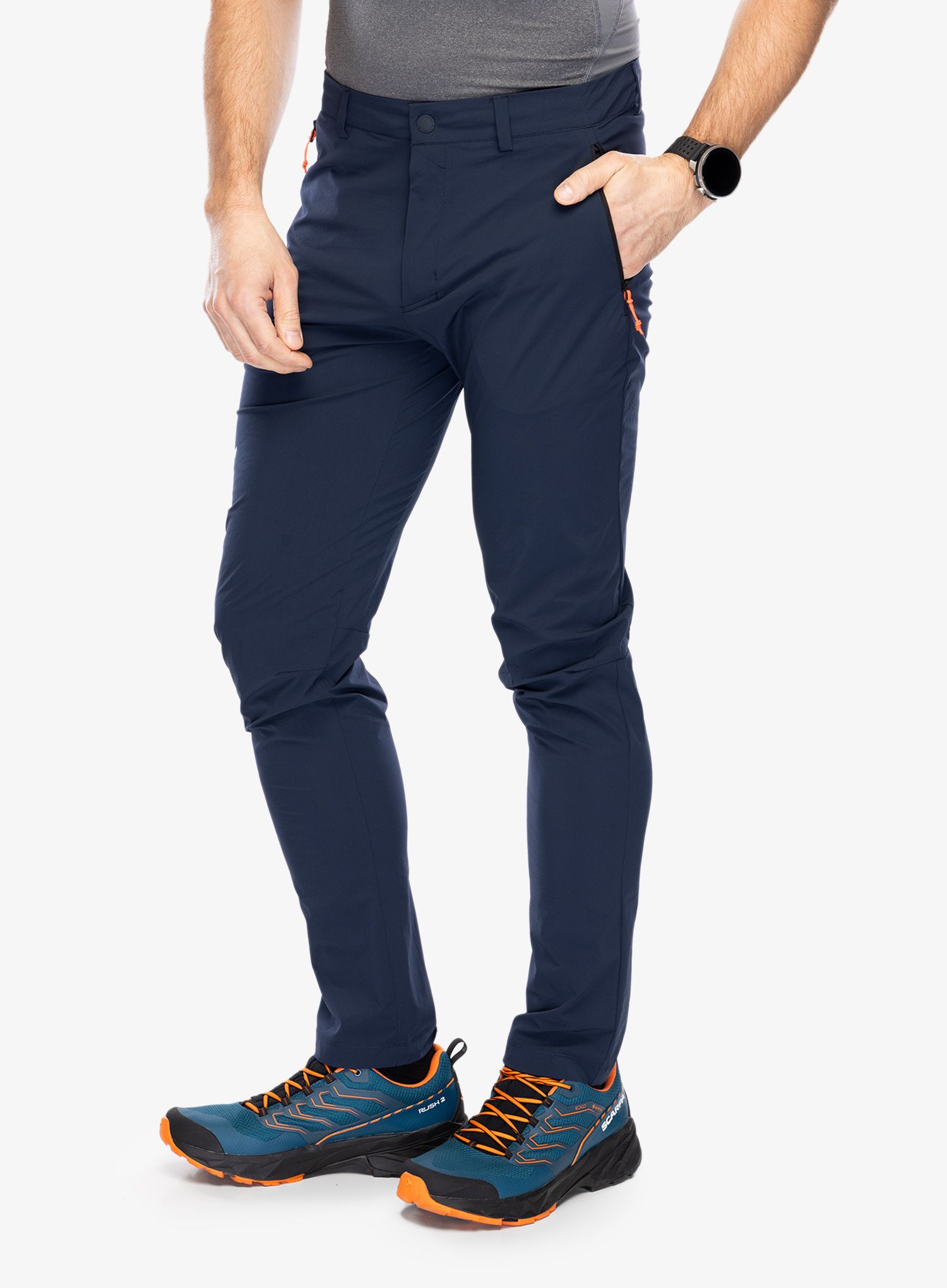 Softshell hlače Salewa Puez Talveno DST Pant - navy blazer