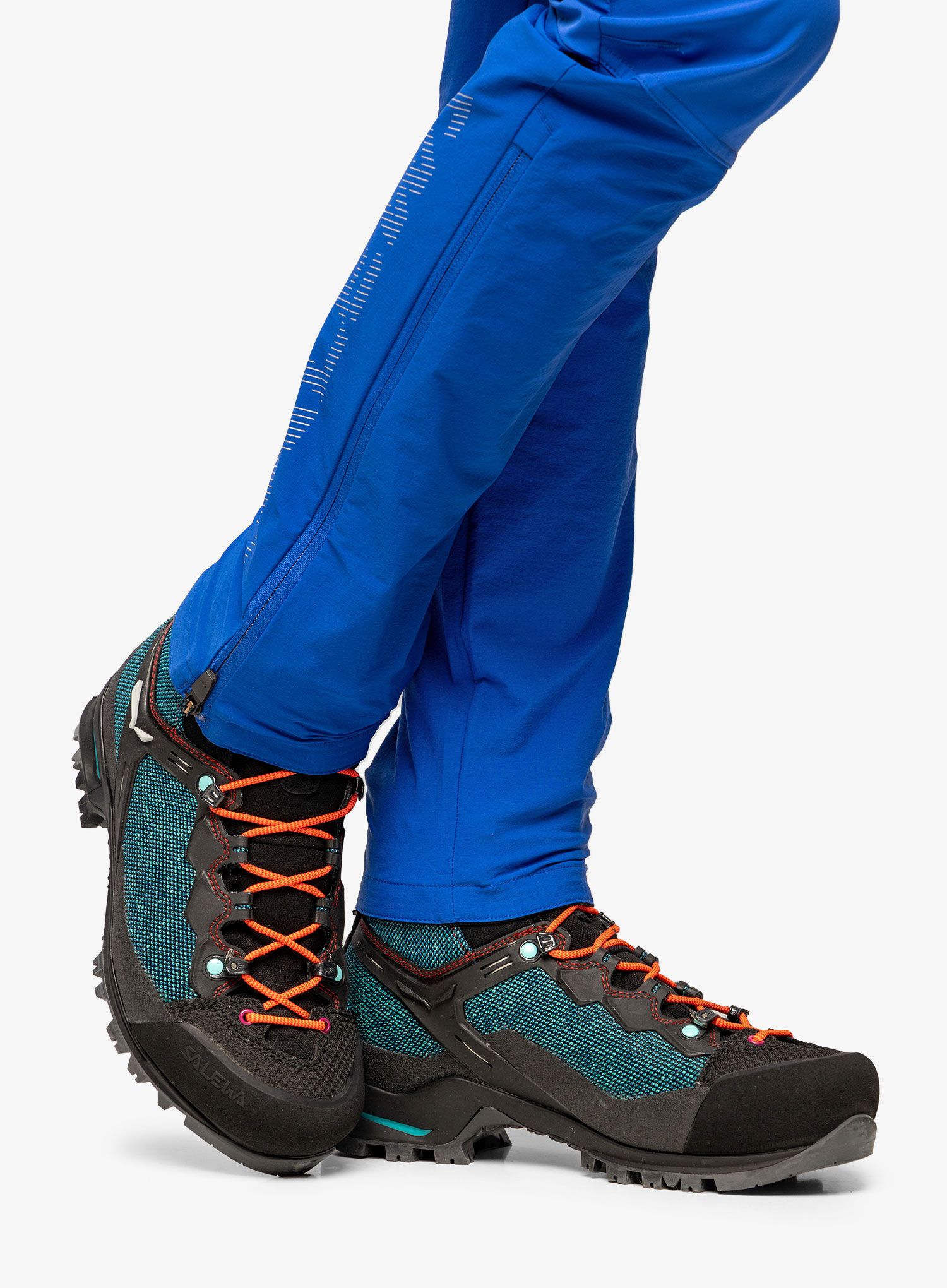 Ženske alpinističke cipele Salewa Raven 3 GTX - malta/vivacious