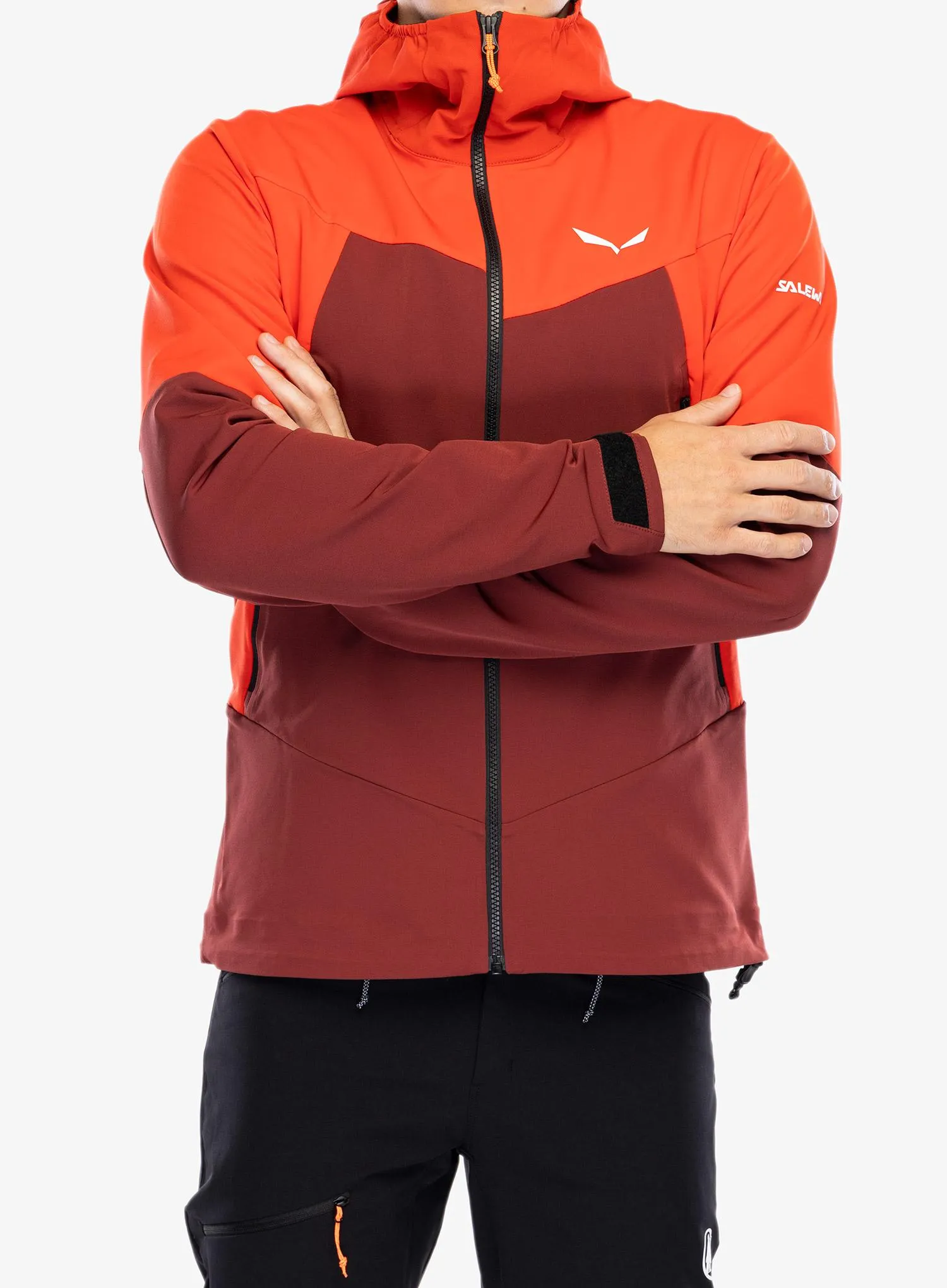 Softshell jakna Salewa Sella DST Jacket - flame
