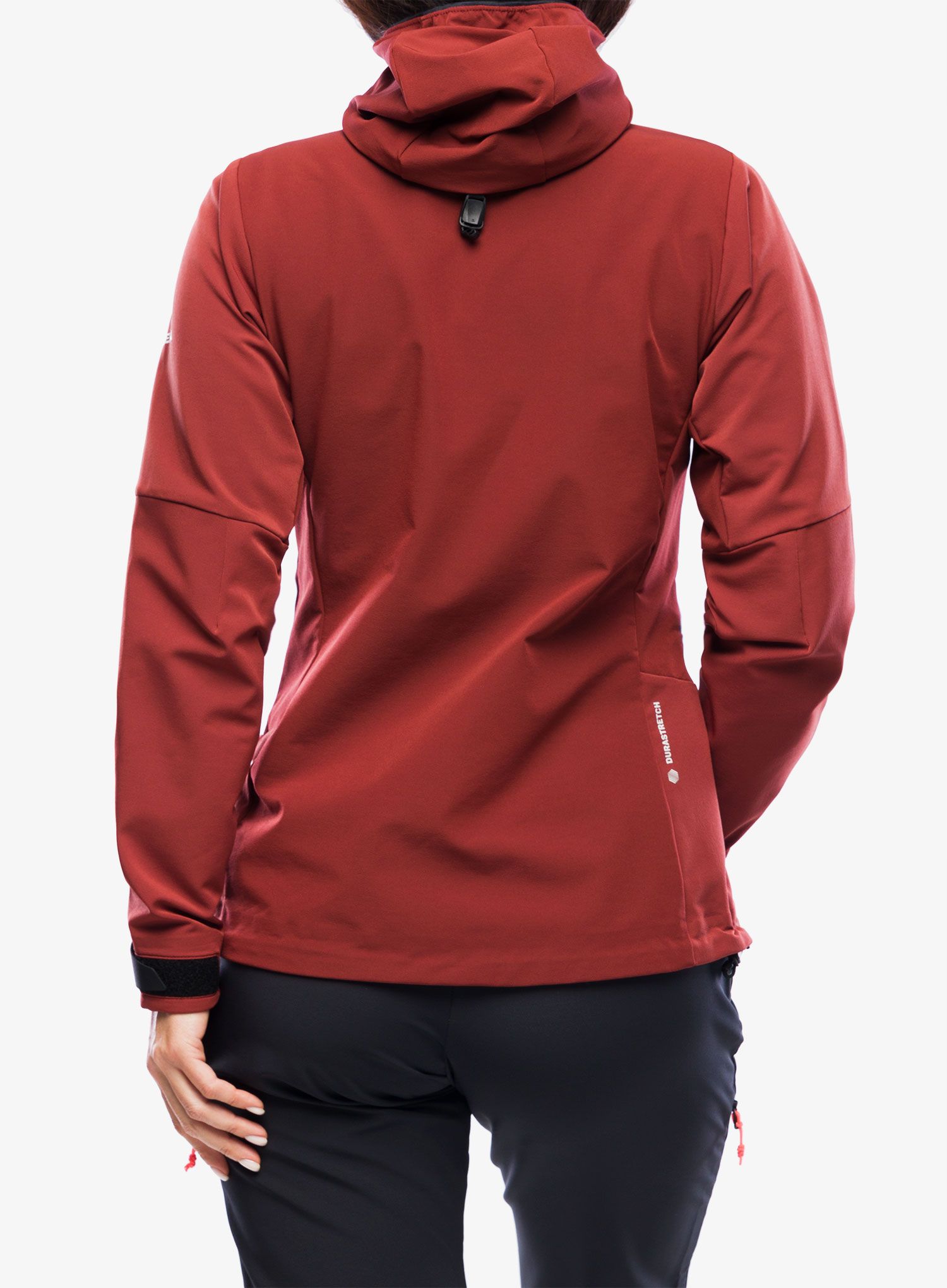 Ženska jakna za turno skijanje Salewa Sella DST Jacket - syrah