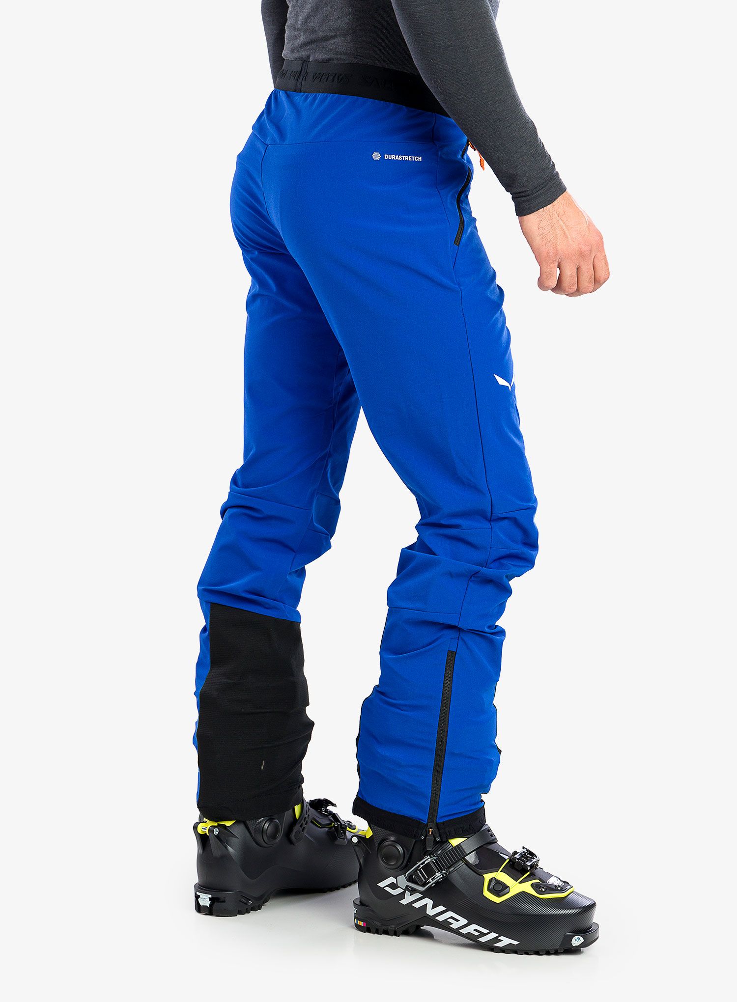 Hlače za turno skijanje Salewa Sella DST Light Pants - electric/black out