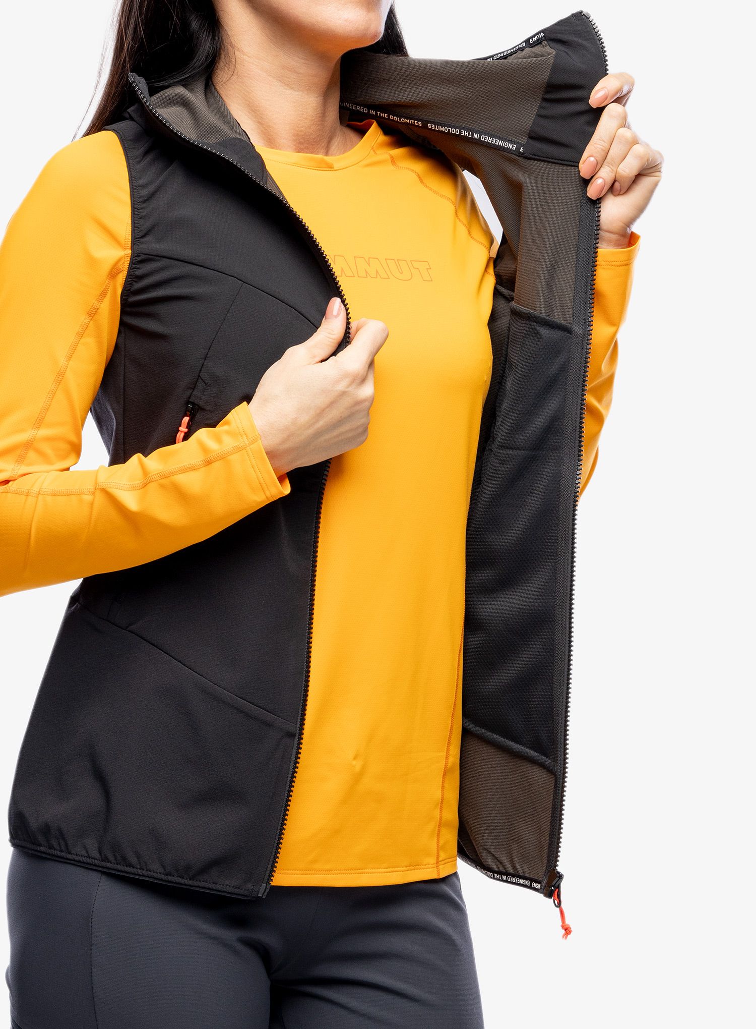Ženski prsluk Salewa Sella DST Vest - black out