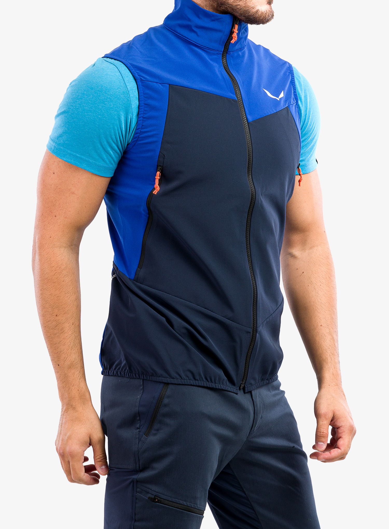 Prsluk Salewa Sella DST Vest - electric/navy blazer