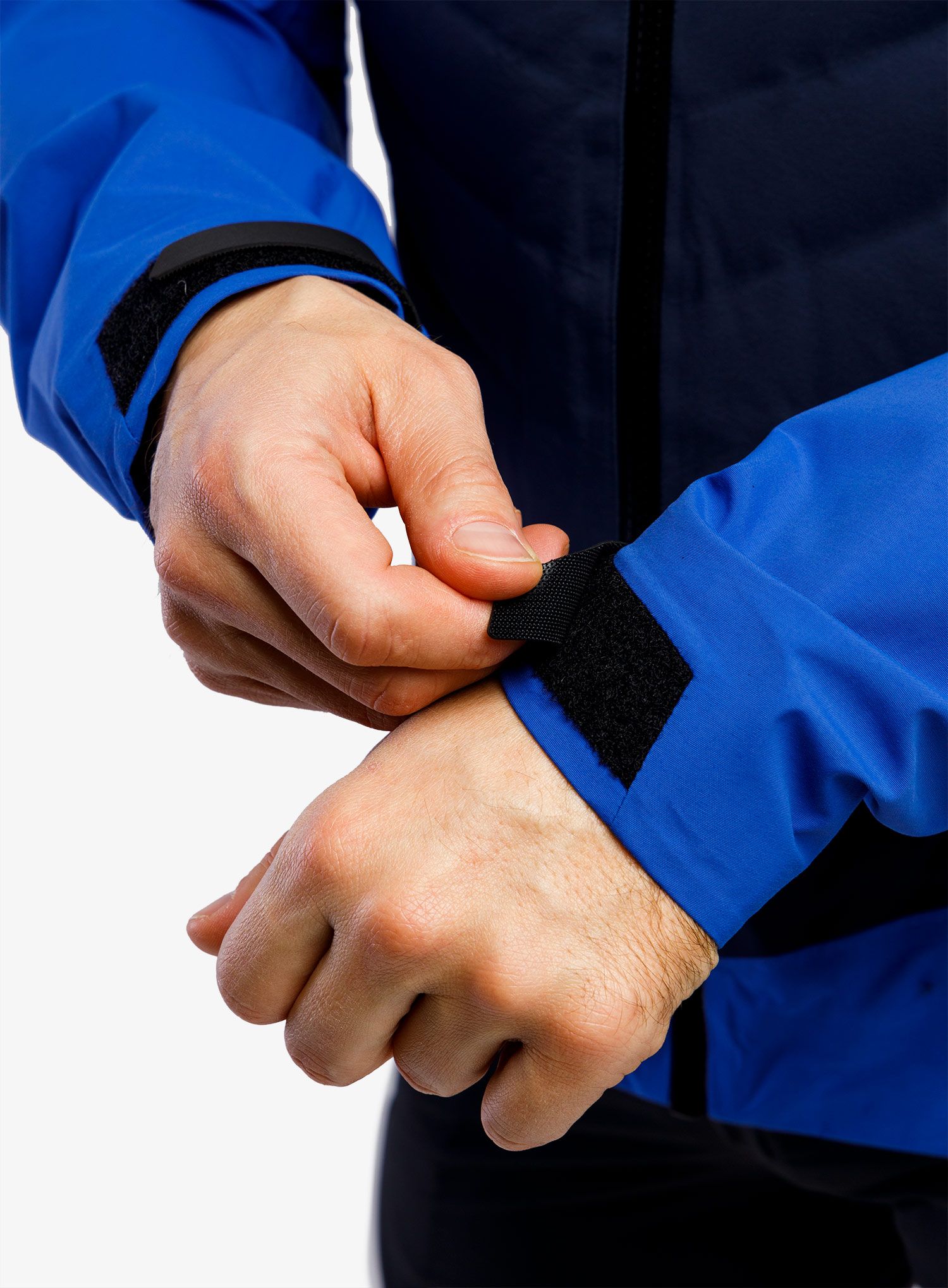 Hibridna jakna Salewa Sella PTX 3L Hybrid Jacket - electric/navy blazer