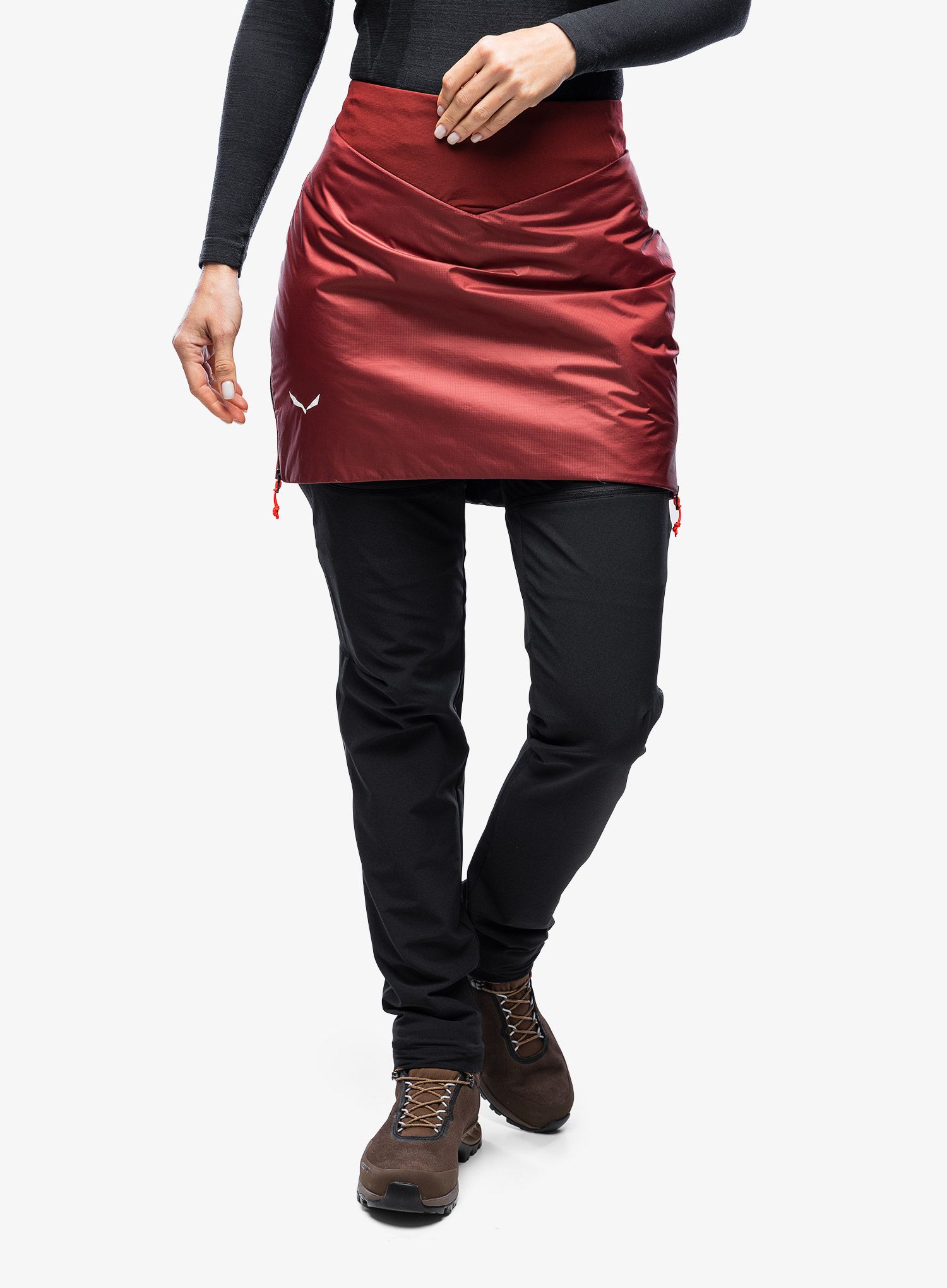 Suknja s postavom Salewa Sella TWR Skirt - syrah