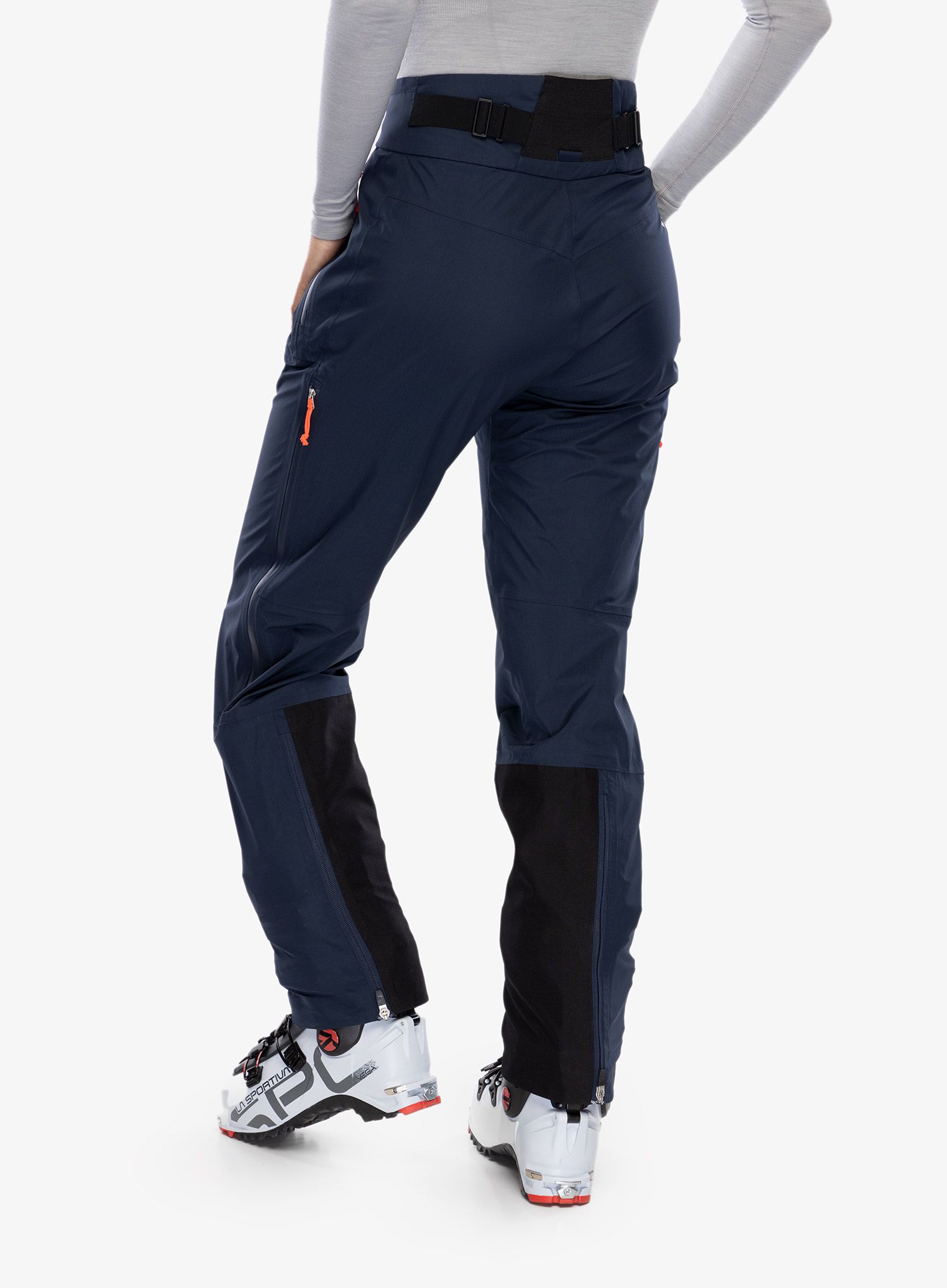 Ženske hlače za turno skijanje Salewa Sella W Responsive Pant - navy blazer