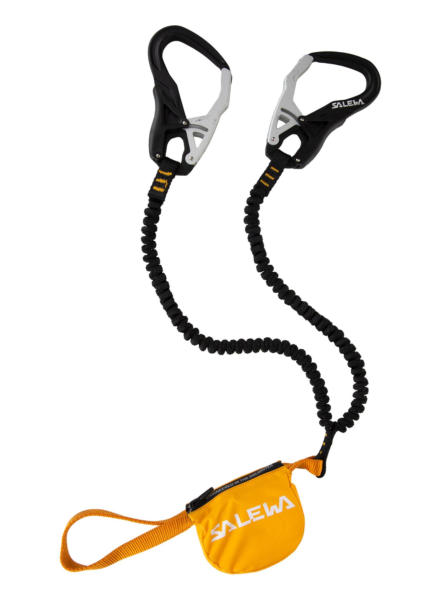 Ipsilon via ferrata Salewa Set Via Ferrata Ergo Cora - black/yellow