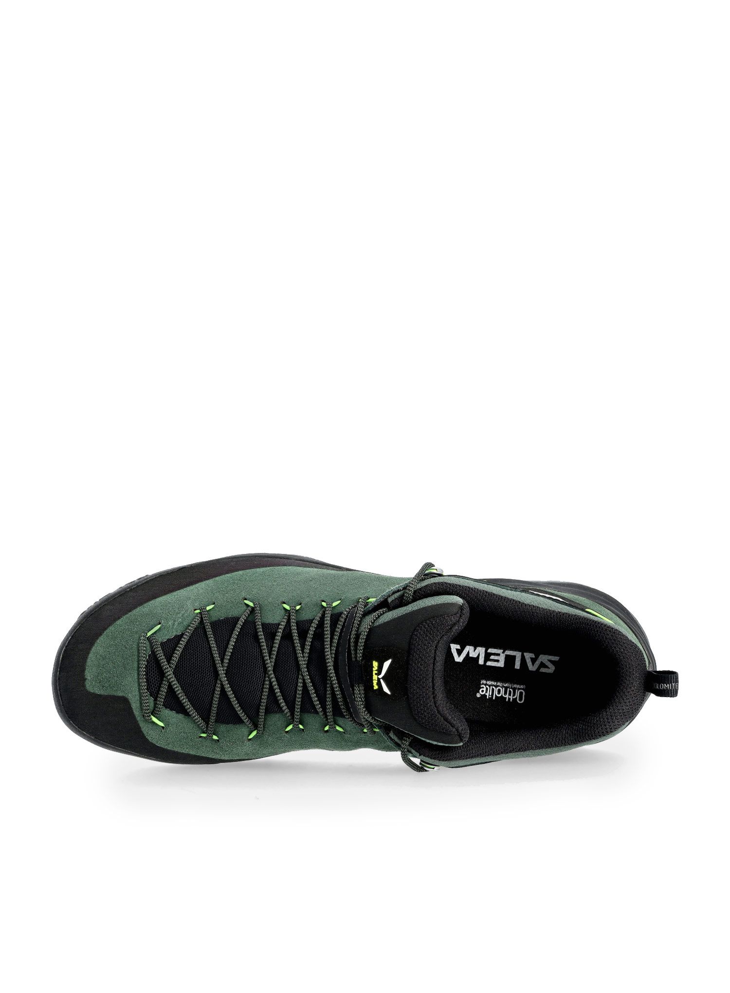 Muške planinarske cipele Salewa Wildfire Leather - raw green/black