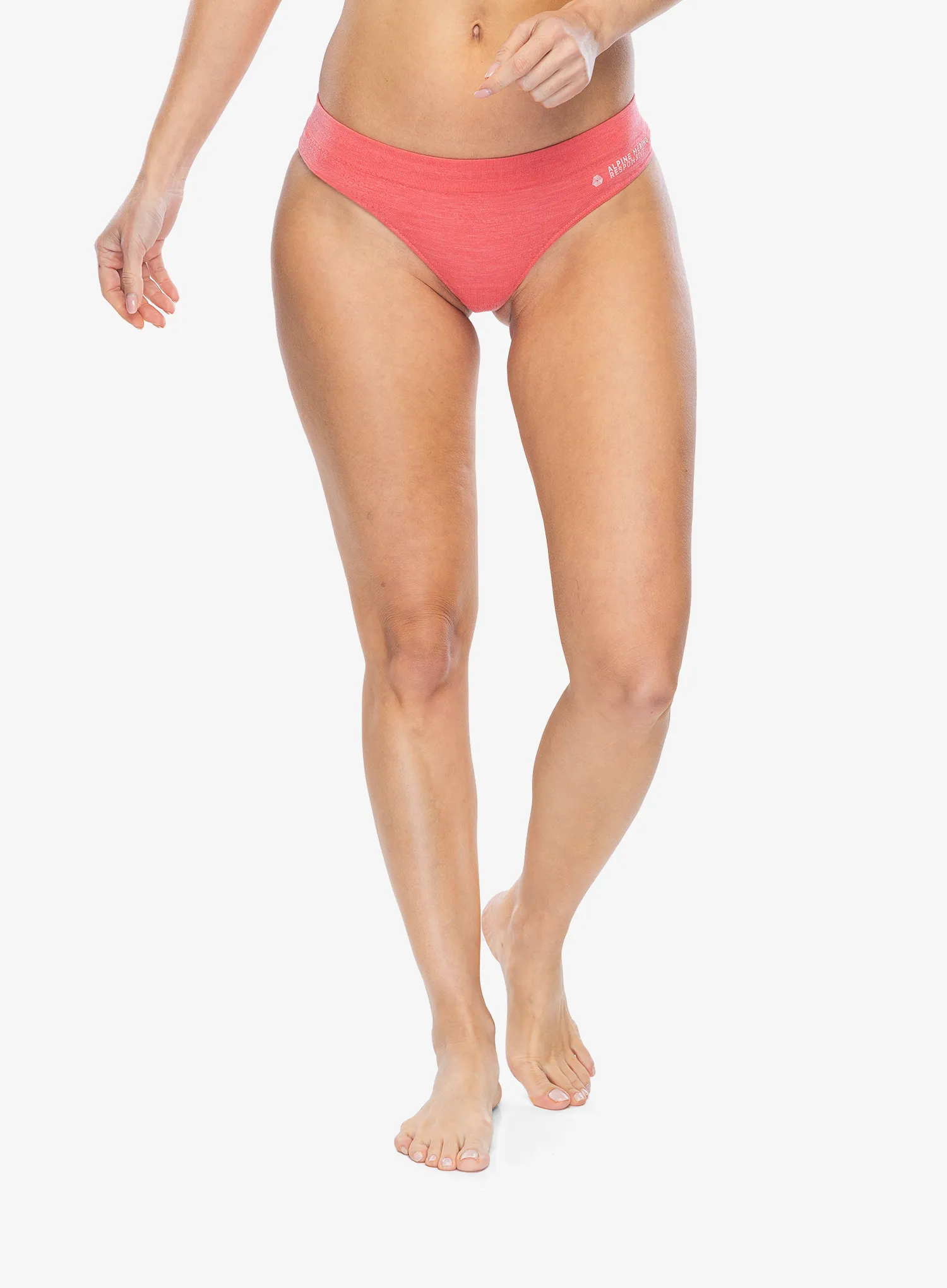 Ženske termoaktivne gaćice Salewa Zebru Fresh AMR Slip - calypso coral