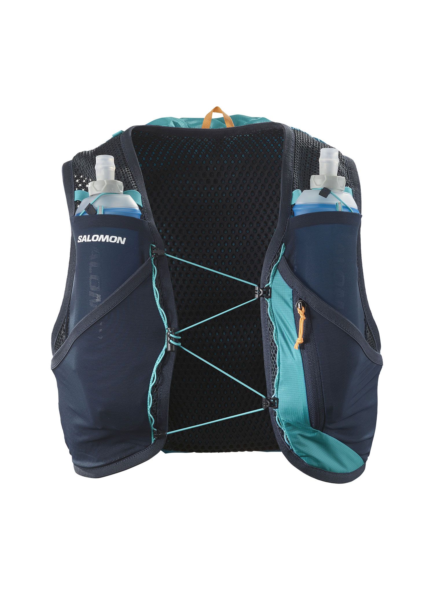 Prsluk za trčanje Salomon Active Skin 8 Set - tide/carbon