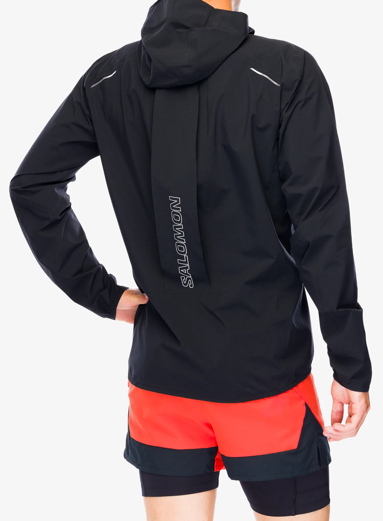 Jakna za trčanje Salomon Bonatti Trail Jacket - deep black
