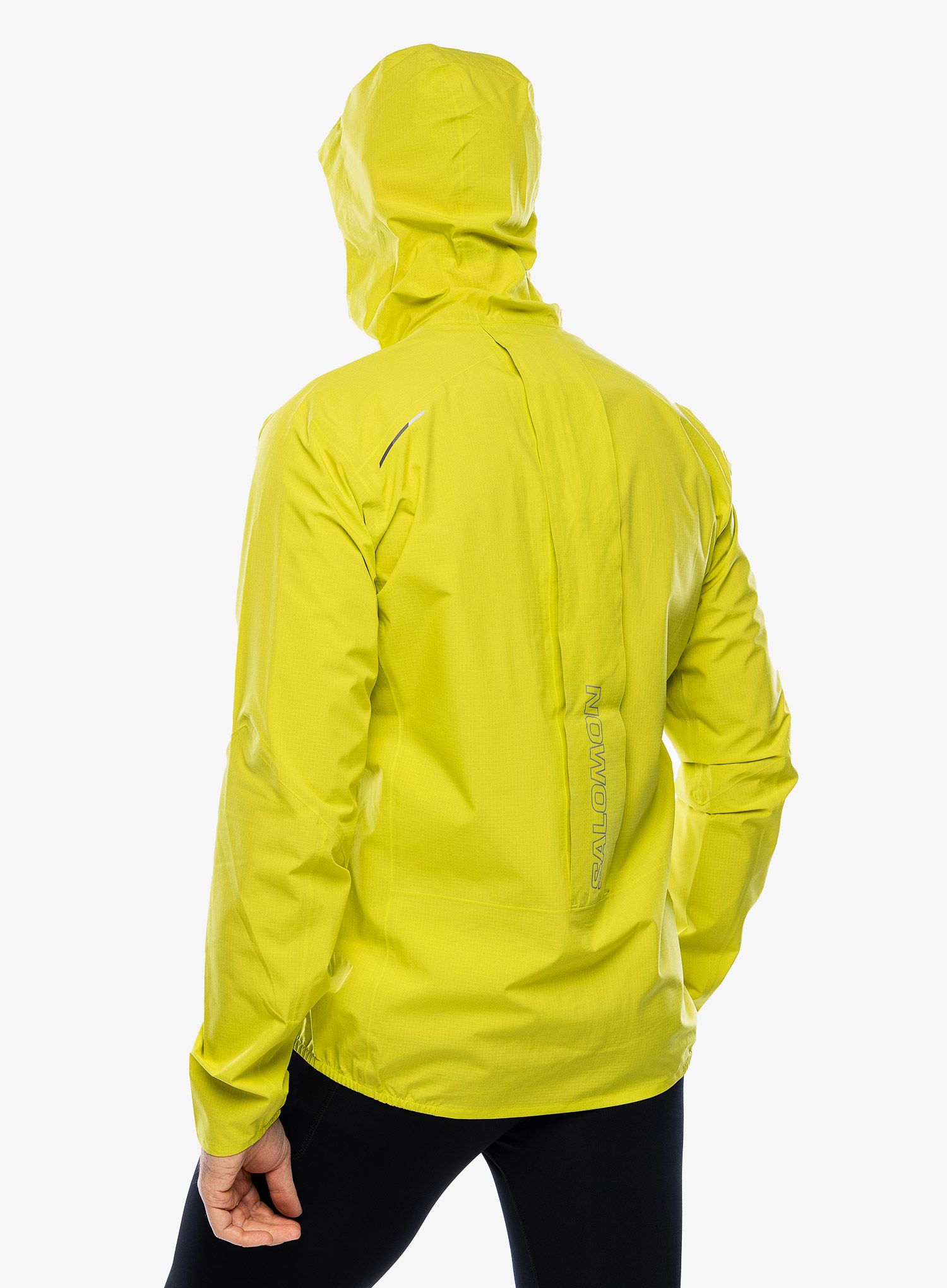 Jakna za trčanje Salomon Bonatti Trail Jacket - sulphur spring