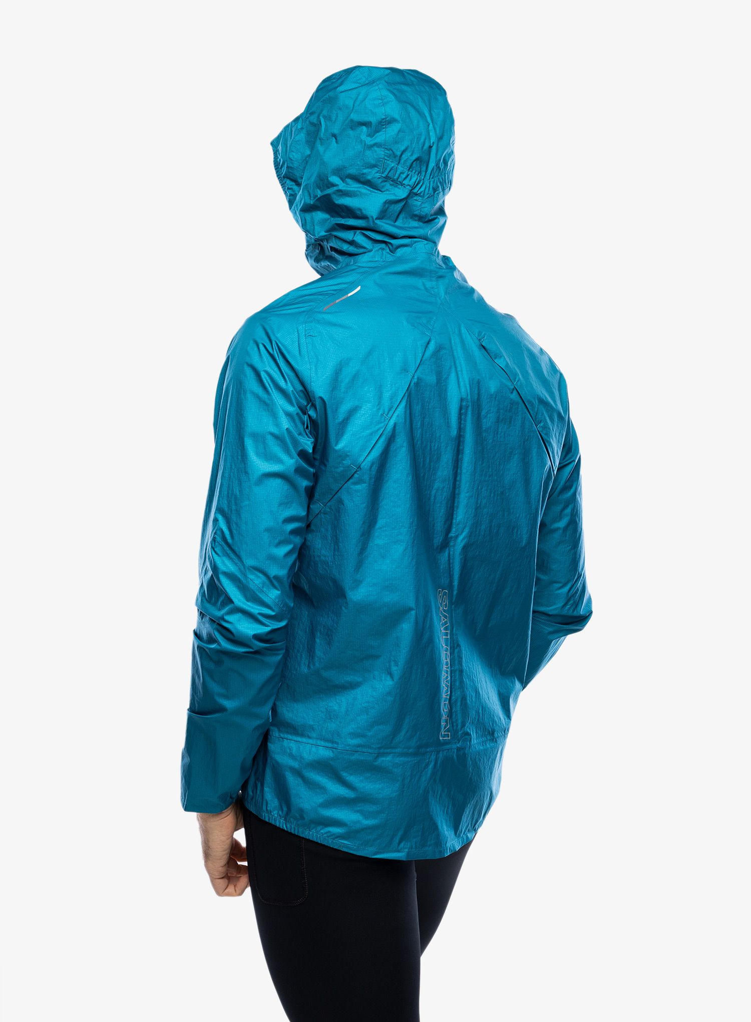 Jakna za trčanje Salomon Bonatti WP Jacket - tahitian tide