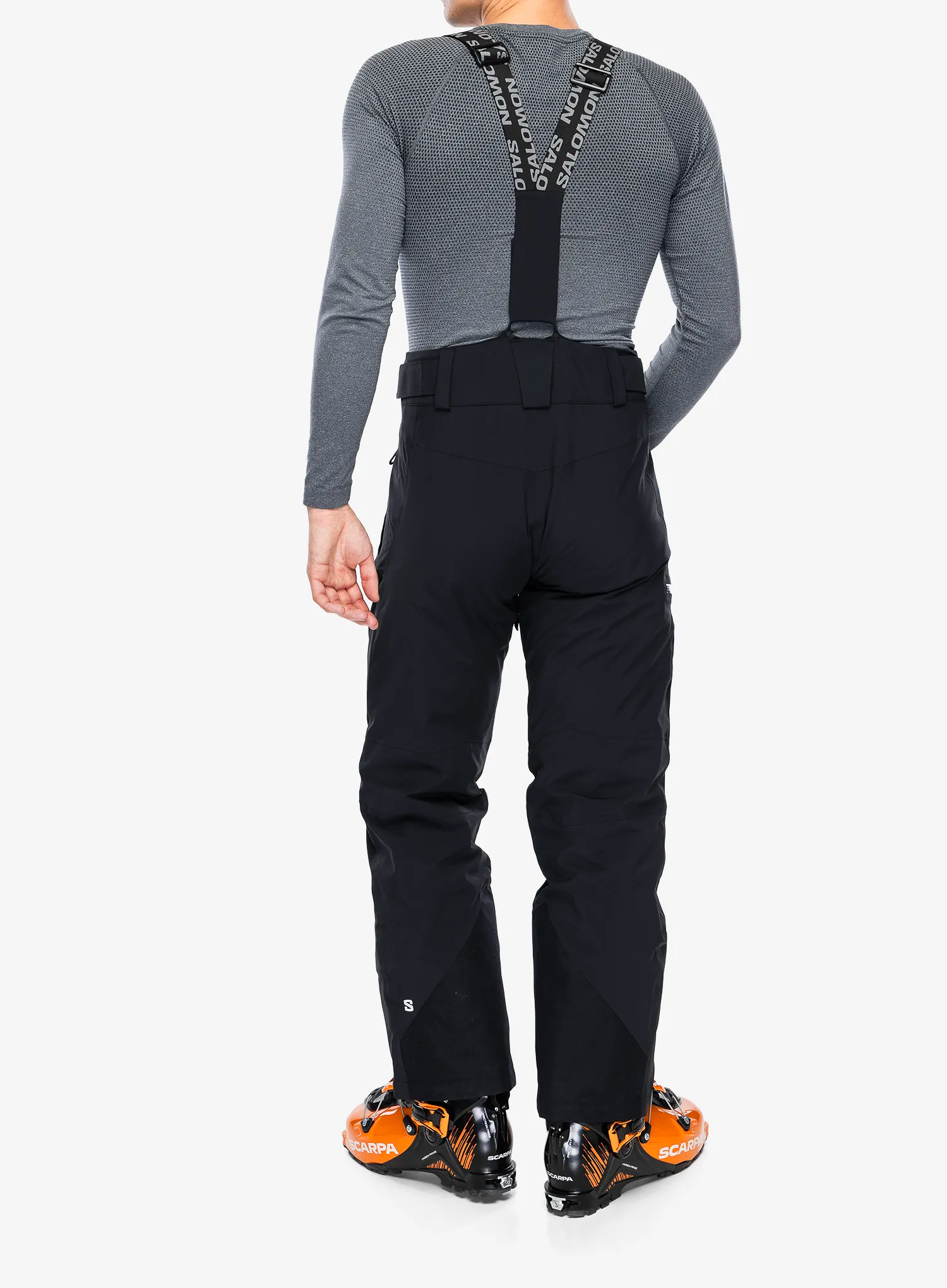 Muške skijaške hlače Salomon Brilliant Pant - deep black